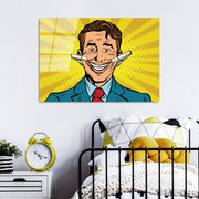 Quadro Decorativo em Vidro Temperado UV-737, Multicolor, 70 x 100 cm (4 mm)