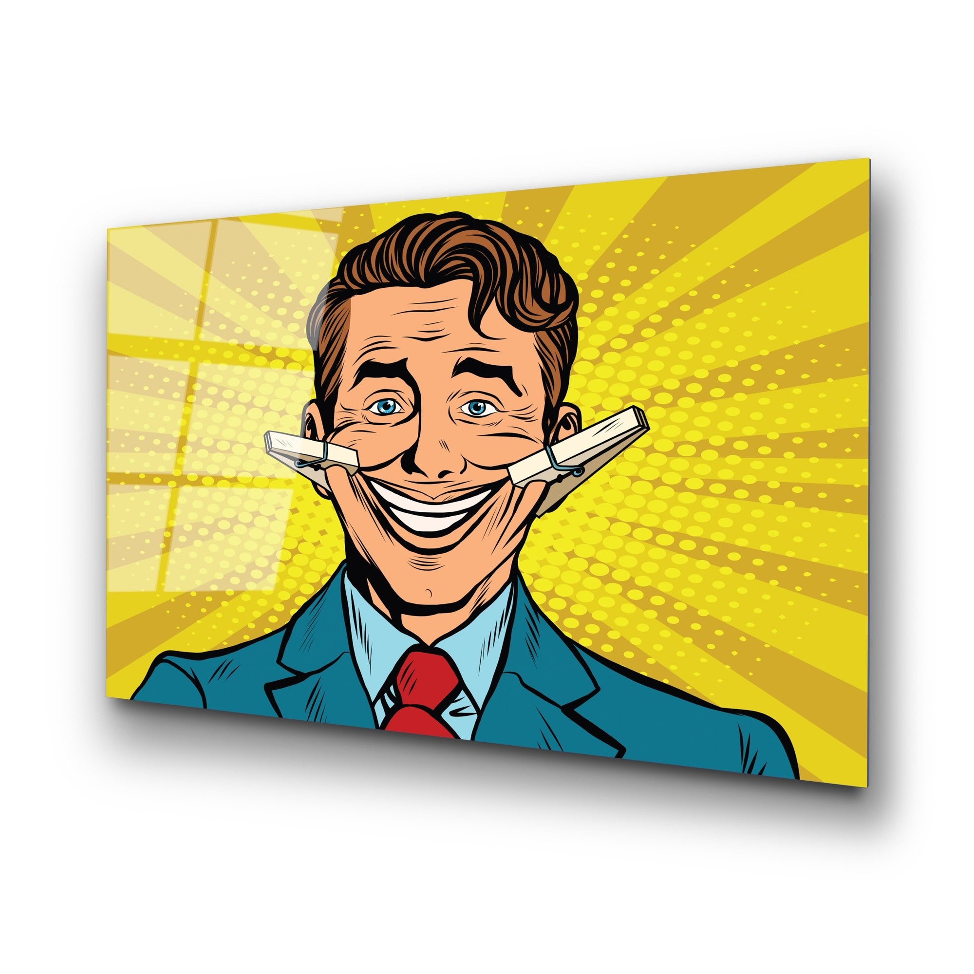 Quadro Decorativo em Vidro Temperado UV-737, Multicolor, 70 x 100 cm (4 mm)