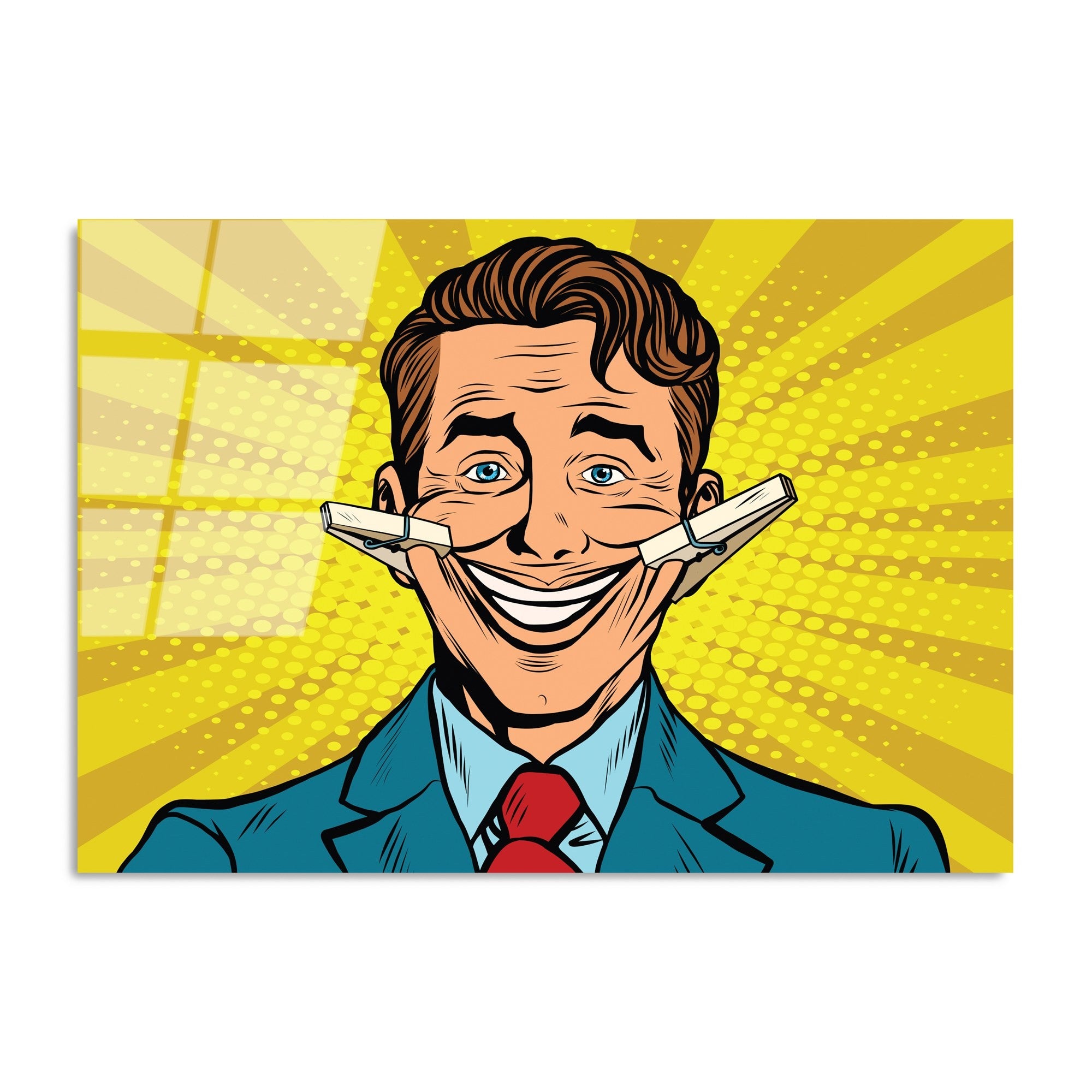 Quadro Decorativo em Vidro Temperado UV-737, Multicolor, 70 x 100 cm (4 mm)