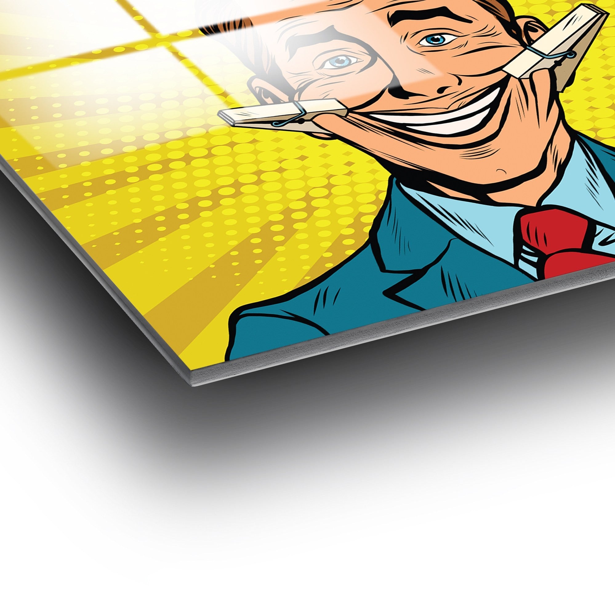 Quadro Decorativo em Vidro Temperado UV-737, Multicolor, 70 x 100 cm (4 mm)