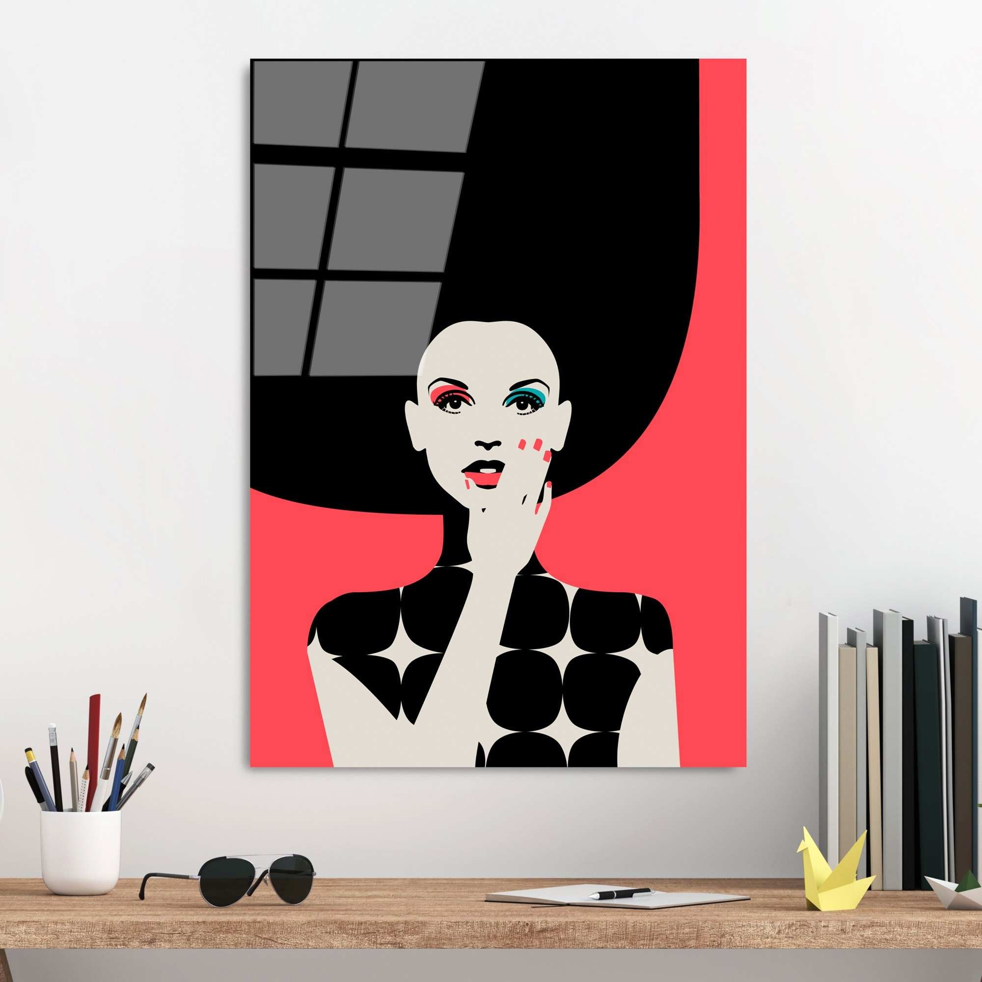 Quadro Decorativo em Vidro Temperado UV-742 Multicolor 70 x 100 cm (4 mm)