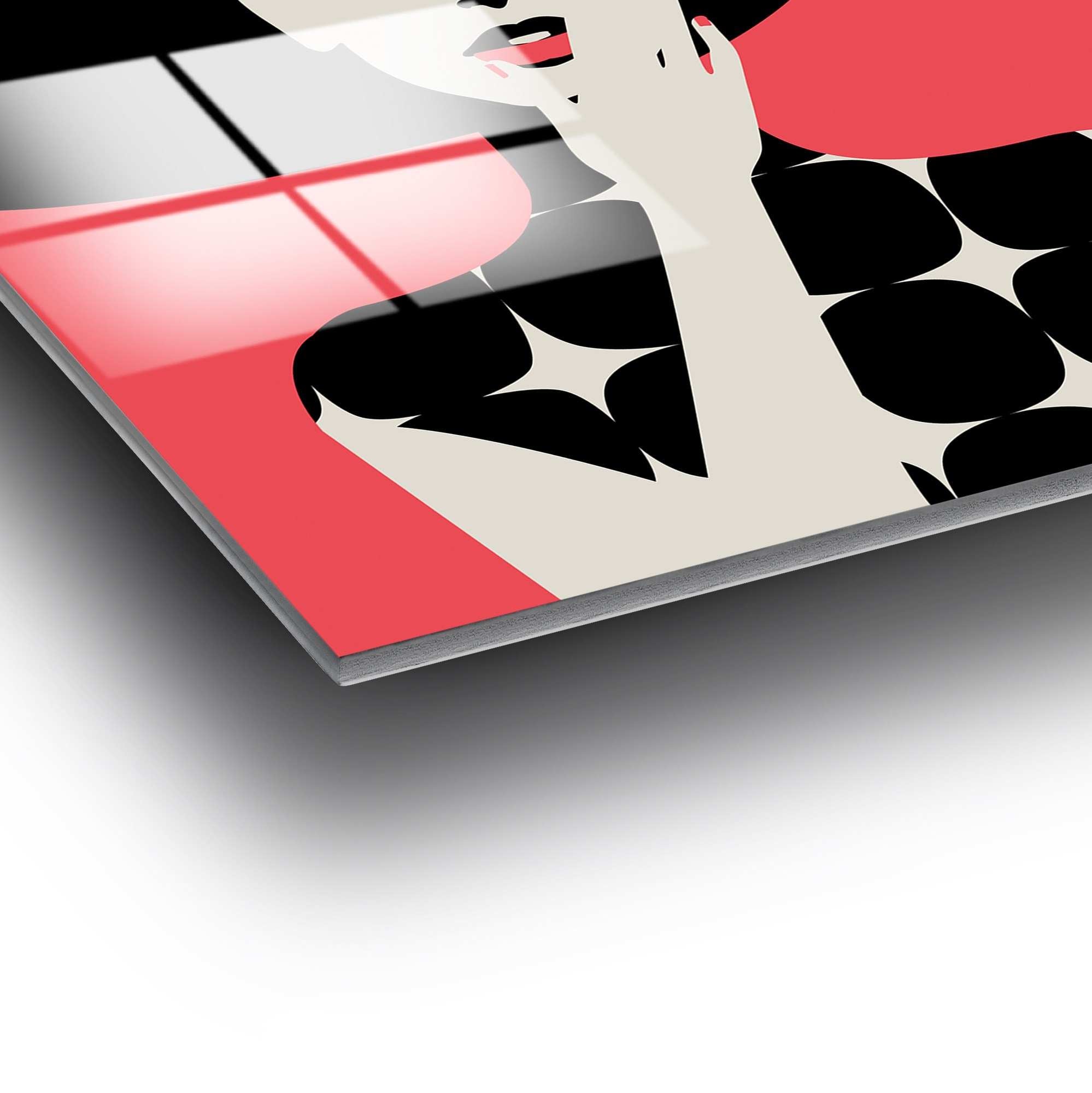 Quadro Decorativo em Vidro Temperado UV-742 Multicolor 70 x 100 cm (4 mm)