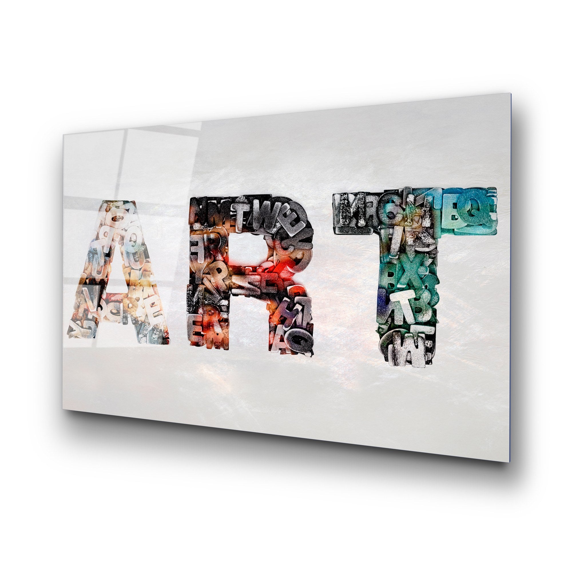 Quadro Decorativo em Vidro Temperado 100% (4 mm) Multicolor UV-744, 70 x 100 cm