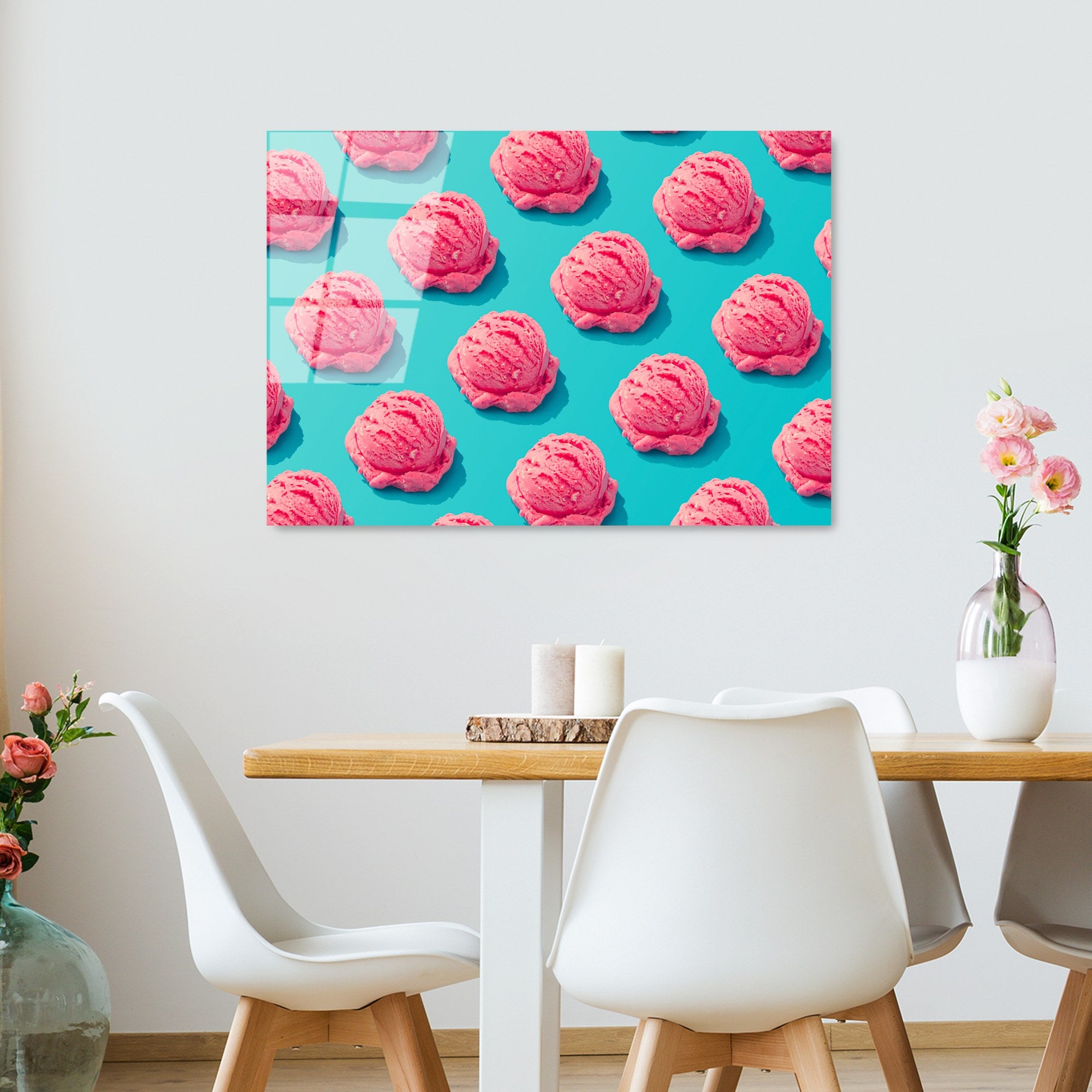 Quadro Decorativo em Vidro Temperado UV-746 (70 x 100 cm), Multicolorido, 4 mm