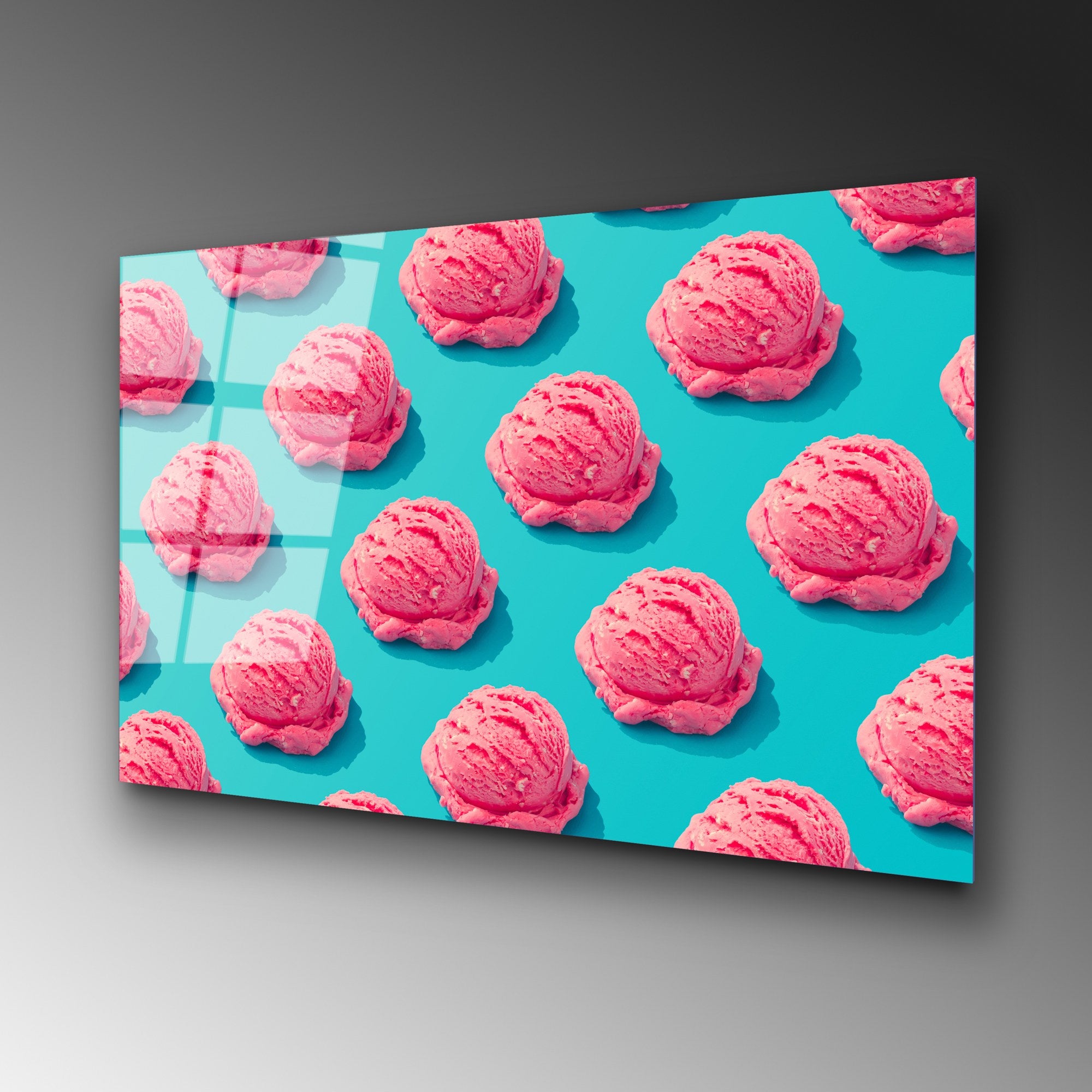 Quadro Decorativo em Vidro Temperado UV-746 (70 x 100 cm), Multicolorido, 4 mm