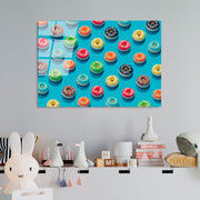 Quadro Decorativo em Vidro Temperado UV-747, Multicor, 70 x 100 cm (4 mm)