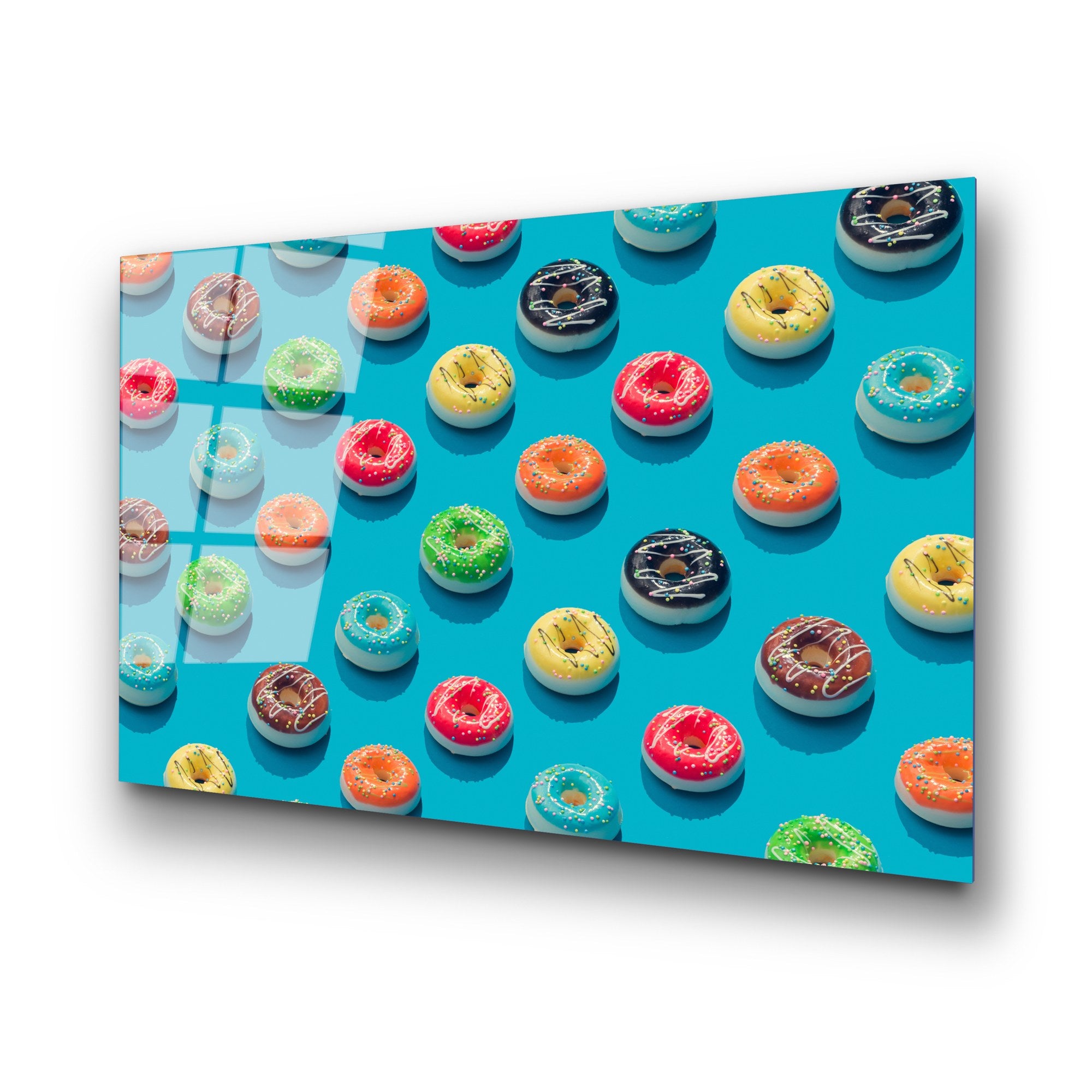 Quadro Decorativo em Vidro Temperado UV-747, Multicor, 70 x 100 cm (4 mm)