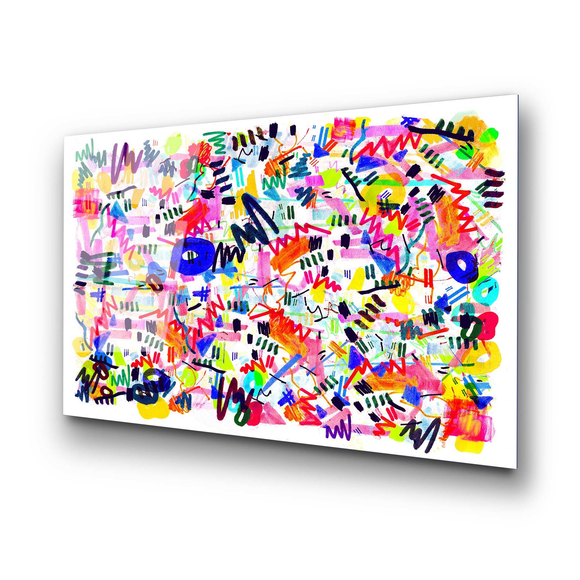 Quadro Decorativo em Vidro Temperado 70 x 100 cm (4 mm) Multicolorido – UV-748 – 123BZM2240