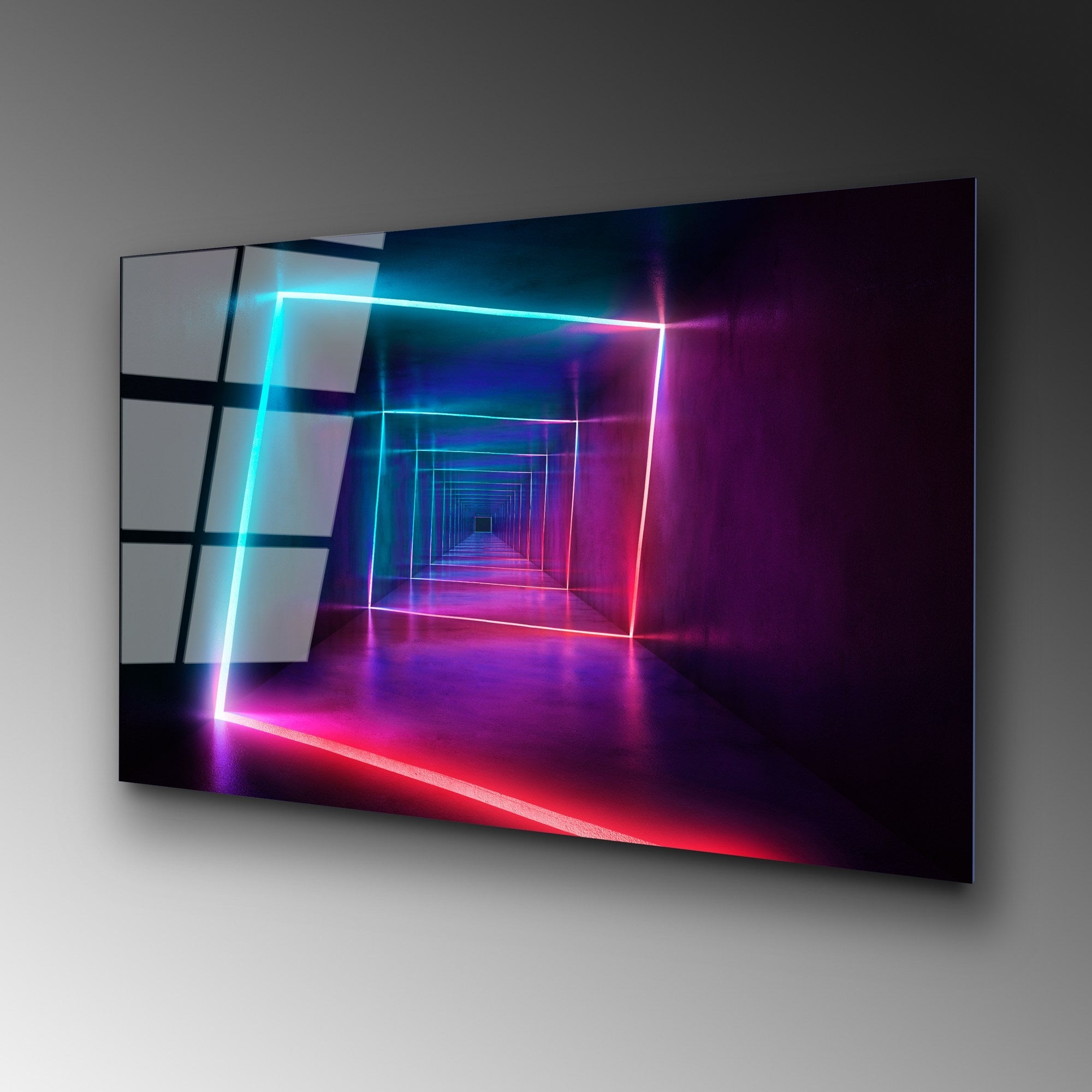 Quadro Decorativo em Vidro Temperado UV-749, Multicolor, 70 x 100 cm, 100% Vidro Temperado (4 mm), 7,609 kg