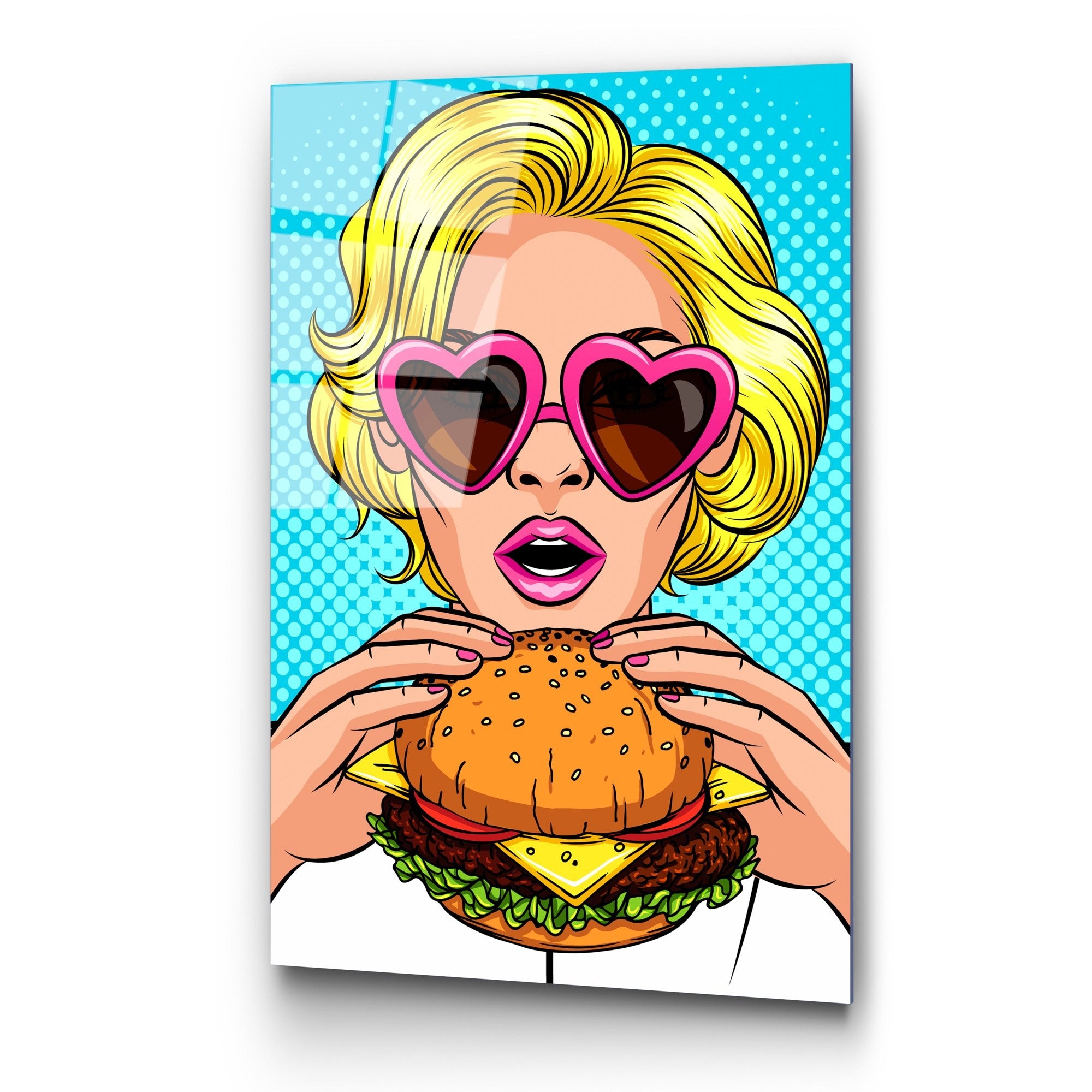 Quadro Decorativo em Vidro Temperado UV-750 (70 x 100 cm), Multicolor – 100% Vidro, 4 mm (Ref. 123BZM2242)