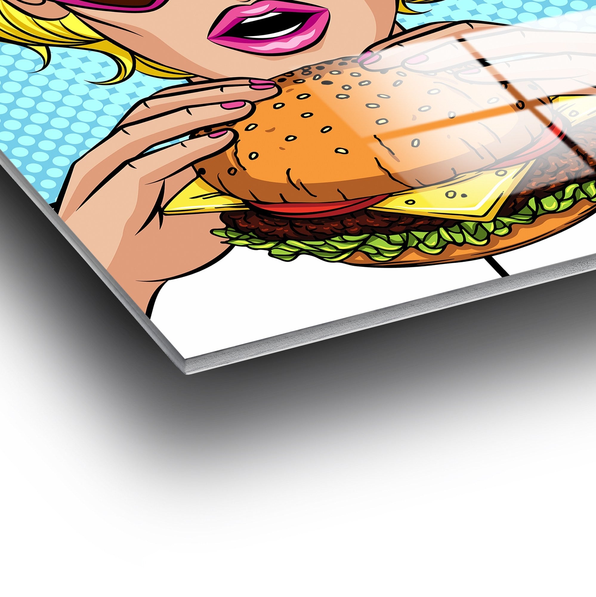 Quadro Decorativo em Vidro Temperado UV-750 (70 x 100 cm), Multicolor – 100% Vidro, 4 mm (Ref. 123BZM2242)