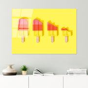 Quadro Decorativo em Vidro Temperado 70 x 100 cm (4 mm) – Multicolor | UV-752 | Ref. 123BZM2244