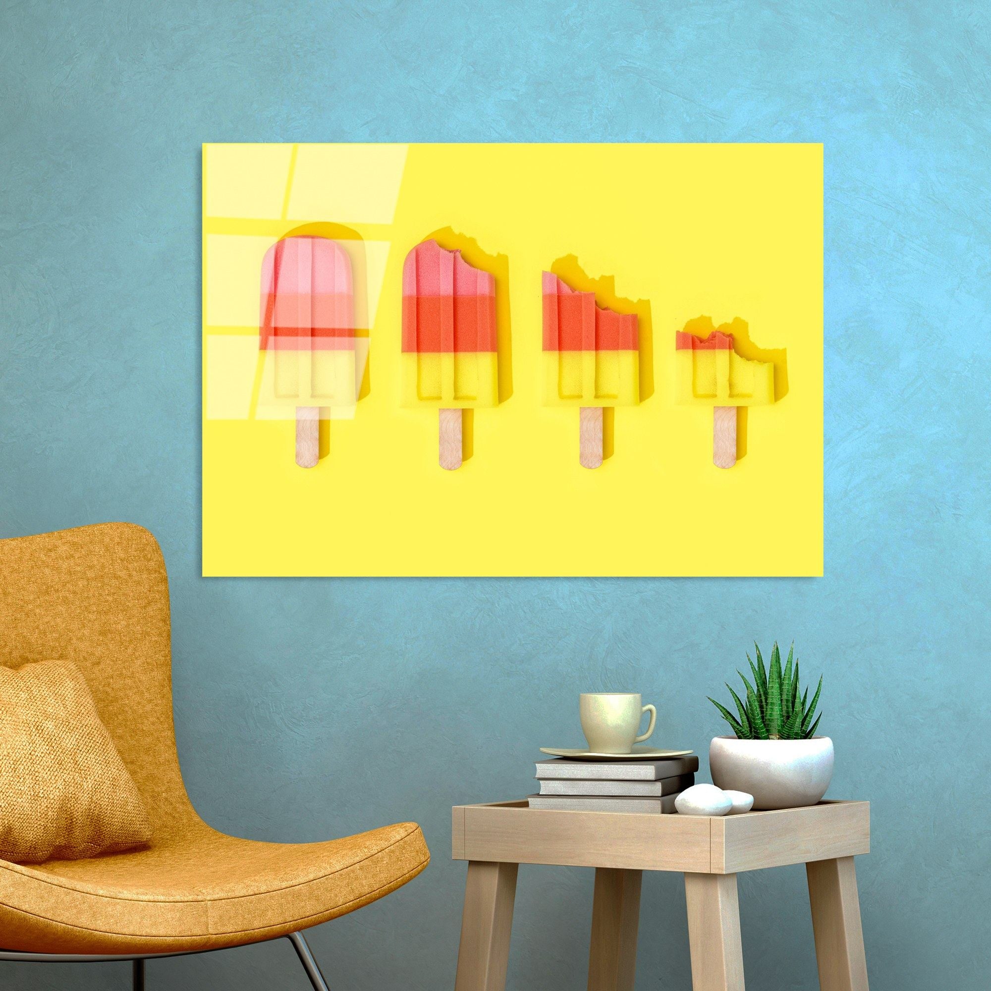 Quadro Decorativo em Vidro Temperado 70 x 100 cm (4 mm) – Multicolor | UV-752 | Ref. 123BZM2244