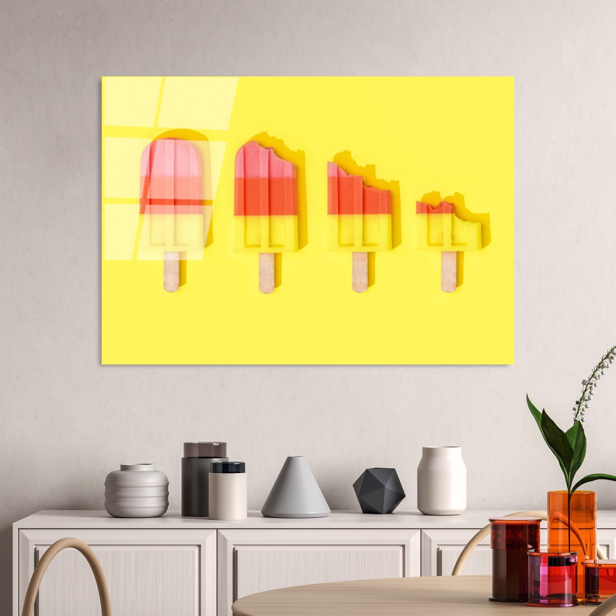 Quadro Decorativo em Vidro Temperado 70 x 100 cm (4 mm) – Multicolor | UV-752 | Ref. 123BZM2244