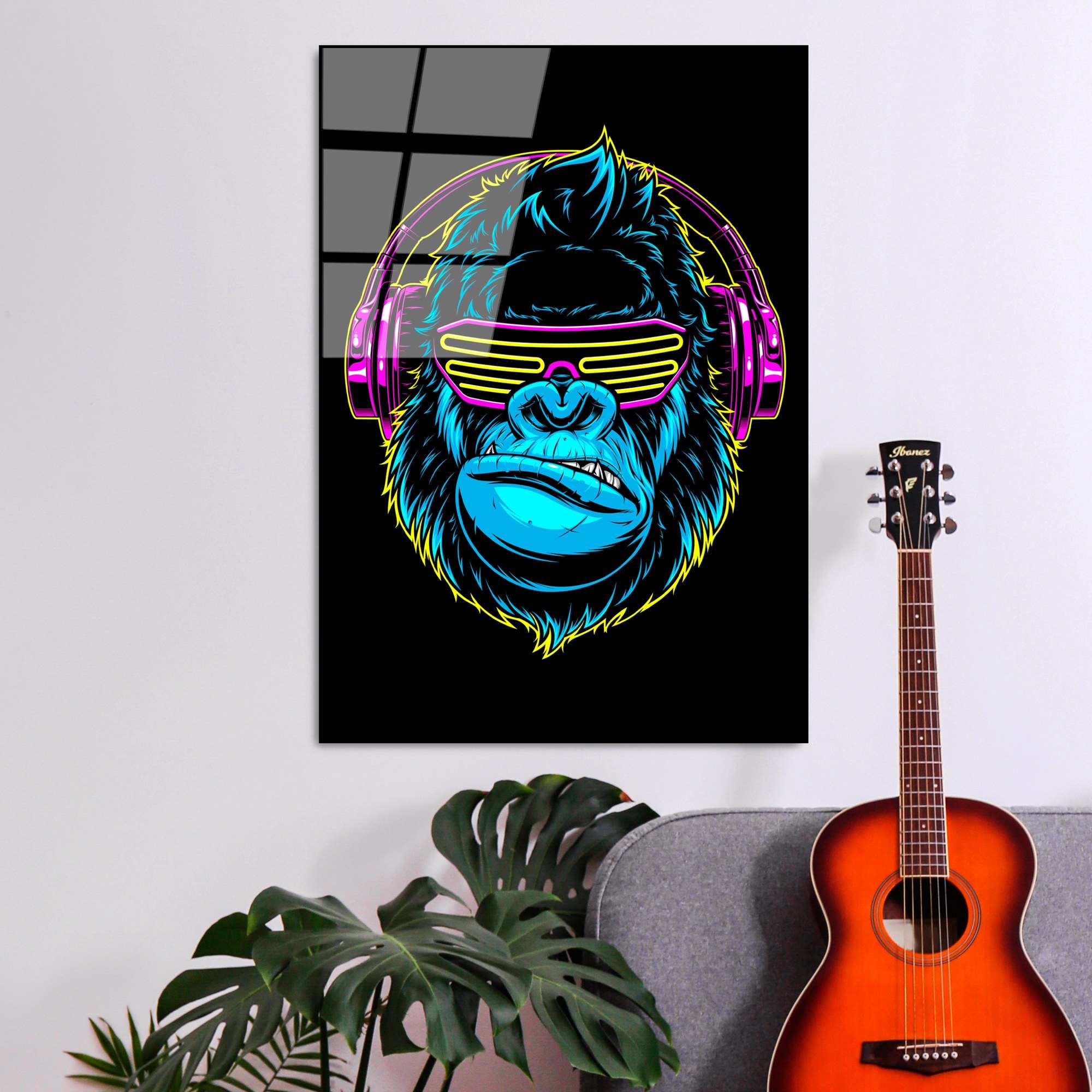 Quadro em Vidro Temperado UV-754 70x100 cm (4 mm) – Multicolor