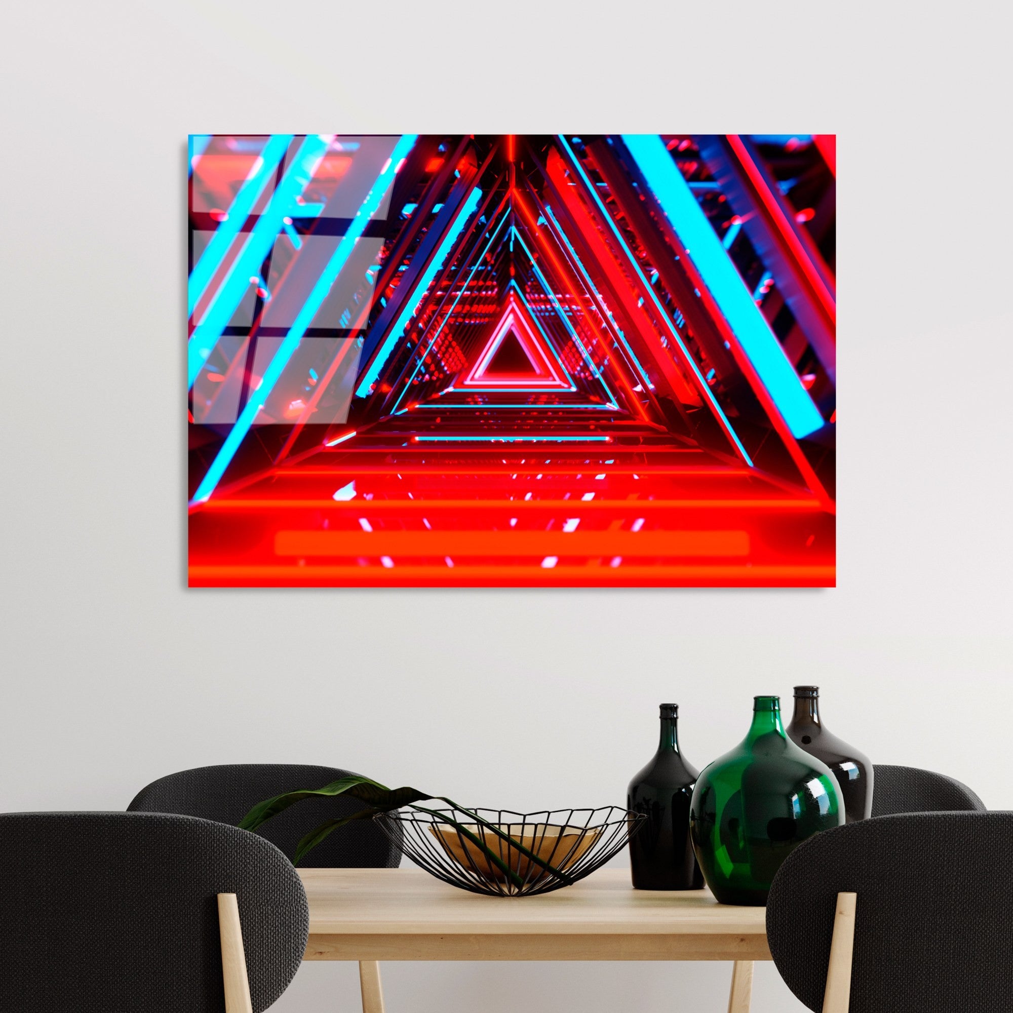 Quadro Decorativo em Vidro Temperado Multicor 70 x 100 cm | UV-755 (123BZM2247)