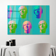 Quadro Decorativo em Vidro Temperado 4 mm Multicolor 70 x 100 cm – UV-756