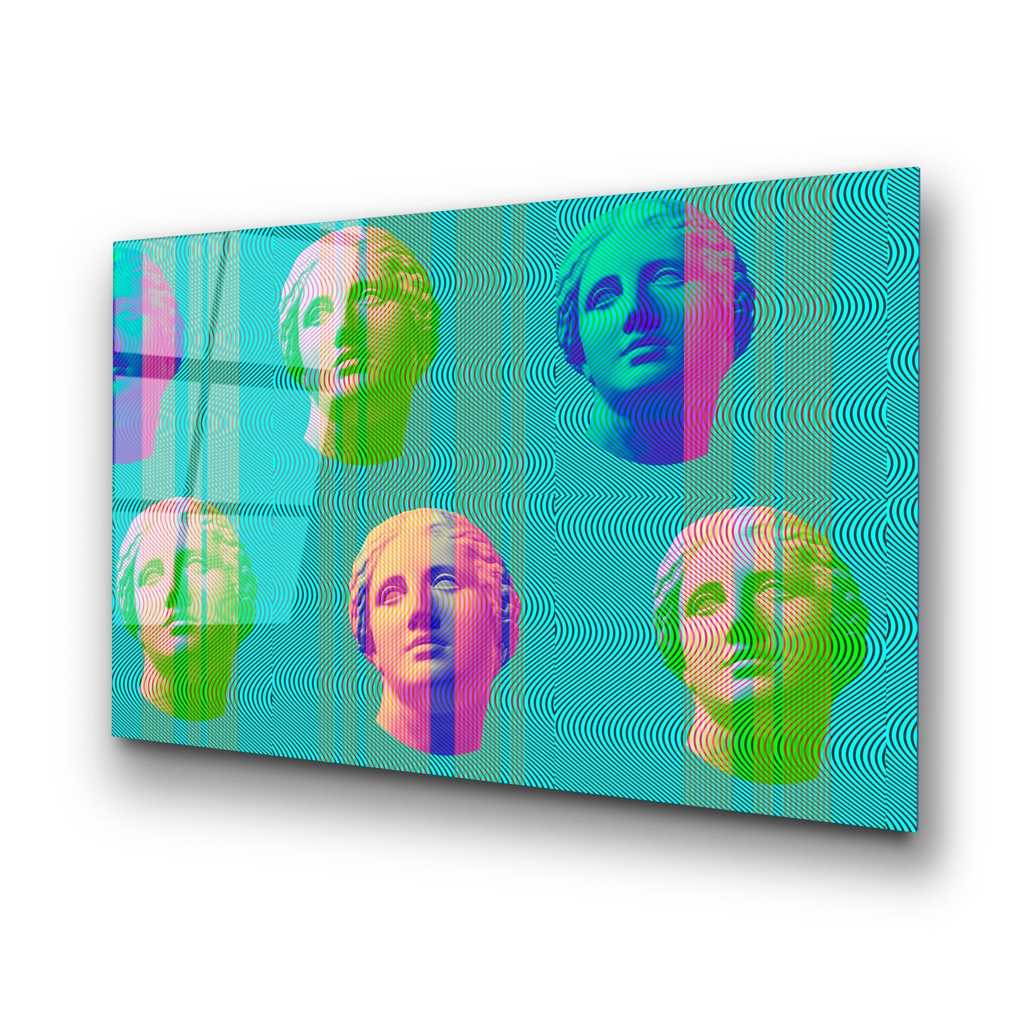 Quadro Decorativo em Vidro Temperado 4 mm Multicolor 70 x 100 cm – UV-756