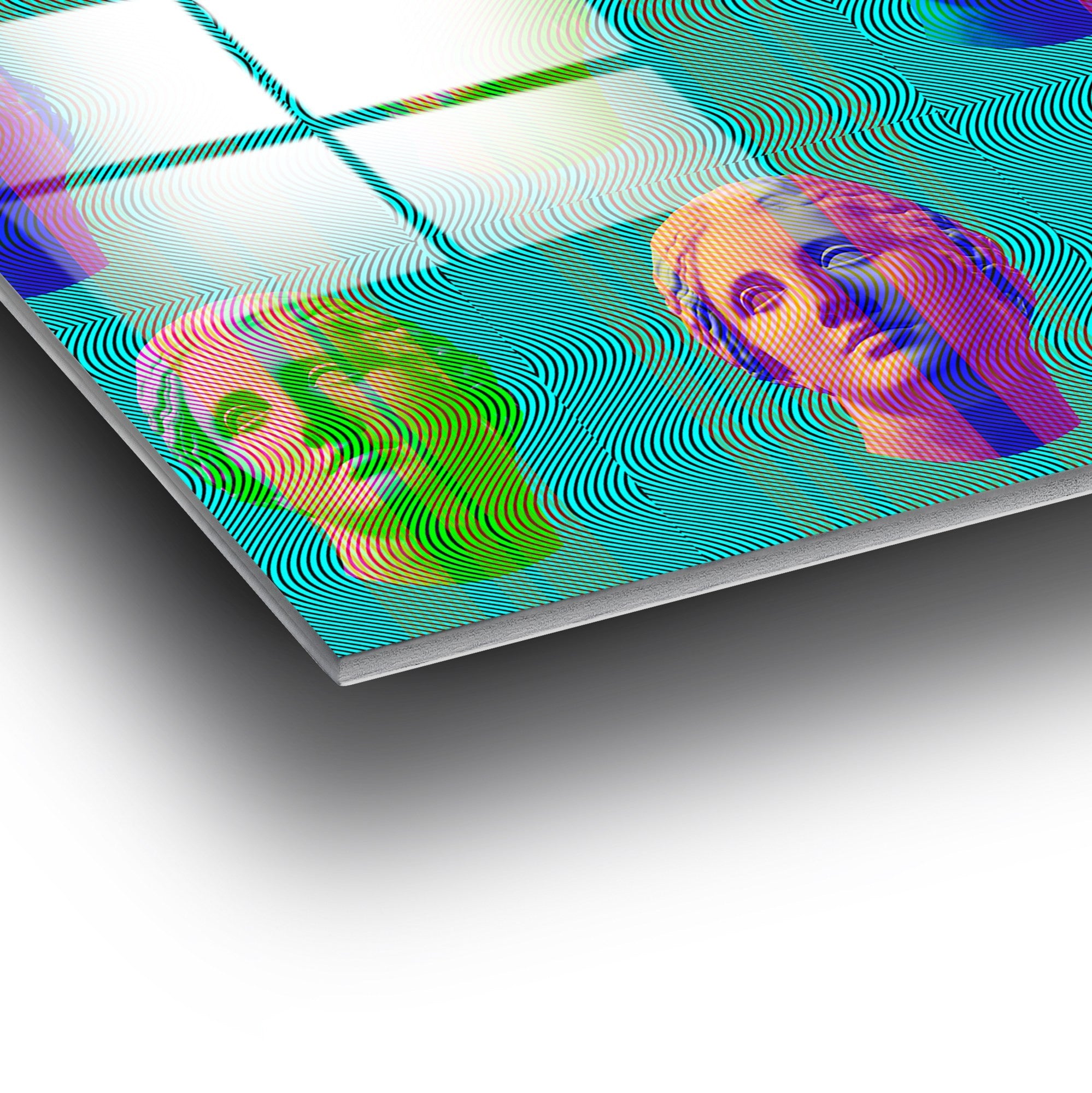 Quadro Decorativo em Vidro Temperado 4 mm Multicolor 70 x 100 cm – UV-756