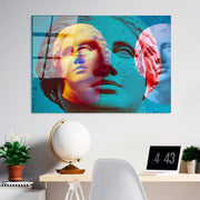 Quadro Decorativo em Vidro Temperado UV-757, Multicolor, 70 x 100 cm (4 mm)