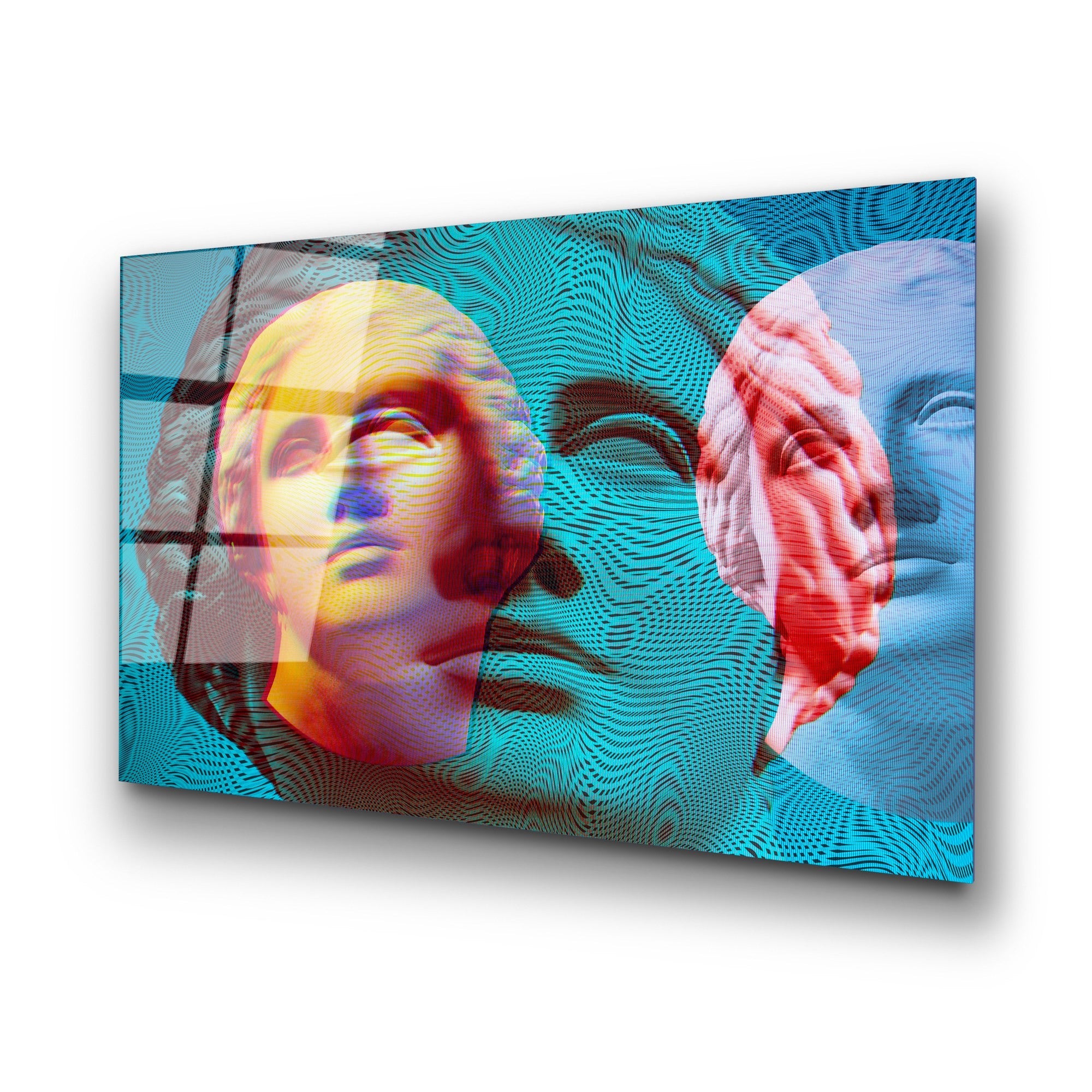 Quadro Decorativo em Vidro Temperado UV-757, Multicolor, 70 x 100 cm (4 mm)