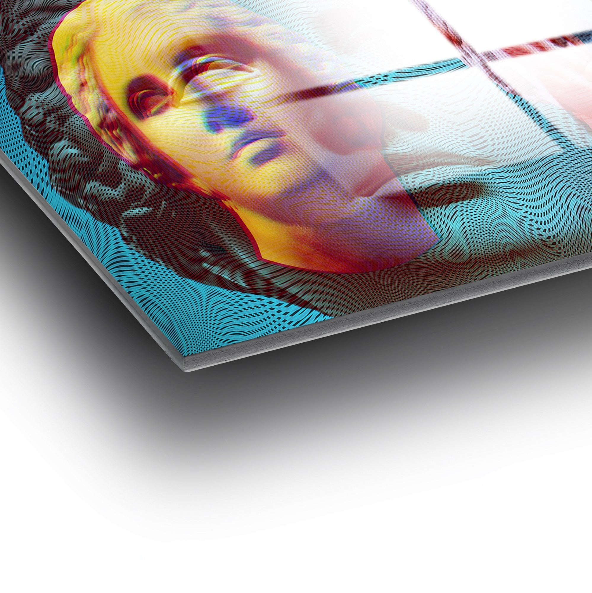 Quadro Decorativo em Vidro Temperado UV-757, Multicolor, 70 x 100 cm (4 mm)