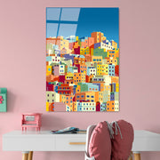 Quadro Decorativo em Vidro Temperado 70 x 100 cm (4 mm) Multicolorido – UV-759