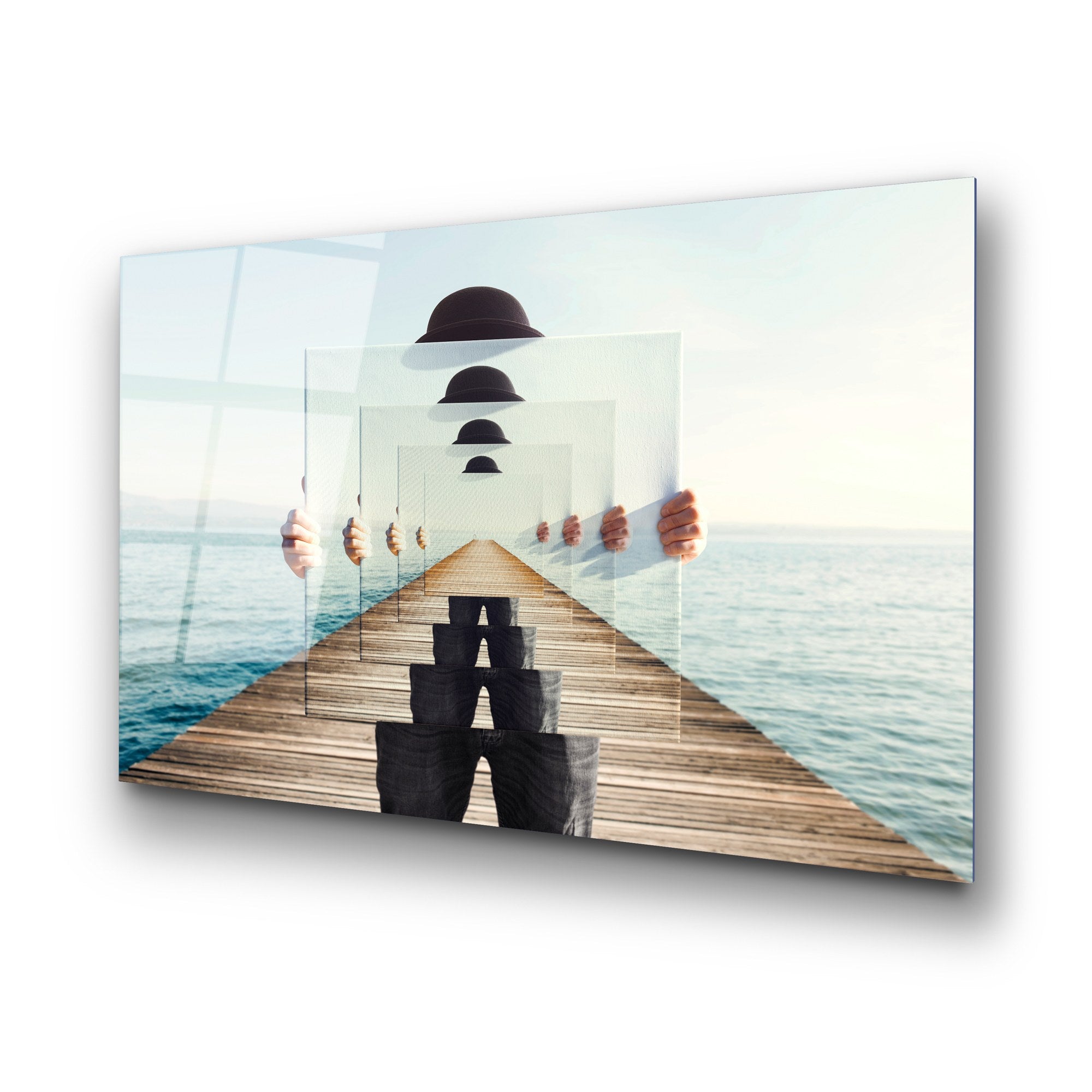 Quadro Decorativo em Vidro Temperado UV-762, 70 x 100 cm, Multicolorido, 4 mm, 7,609 kg