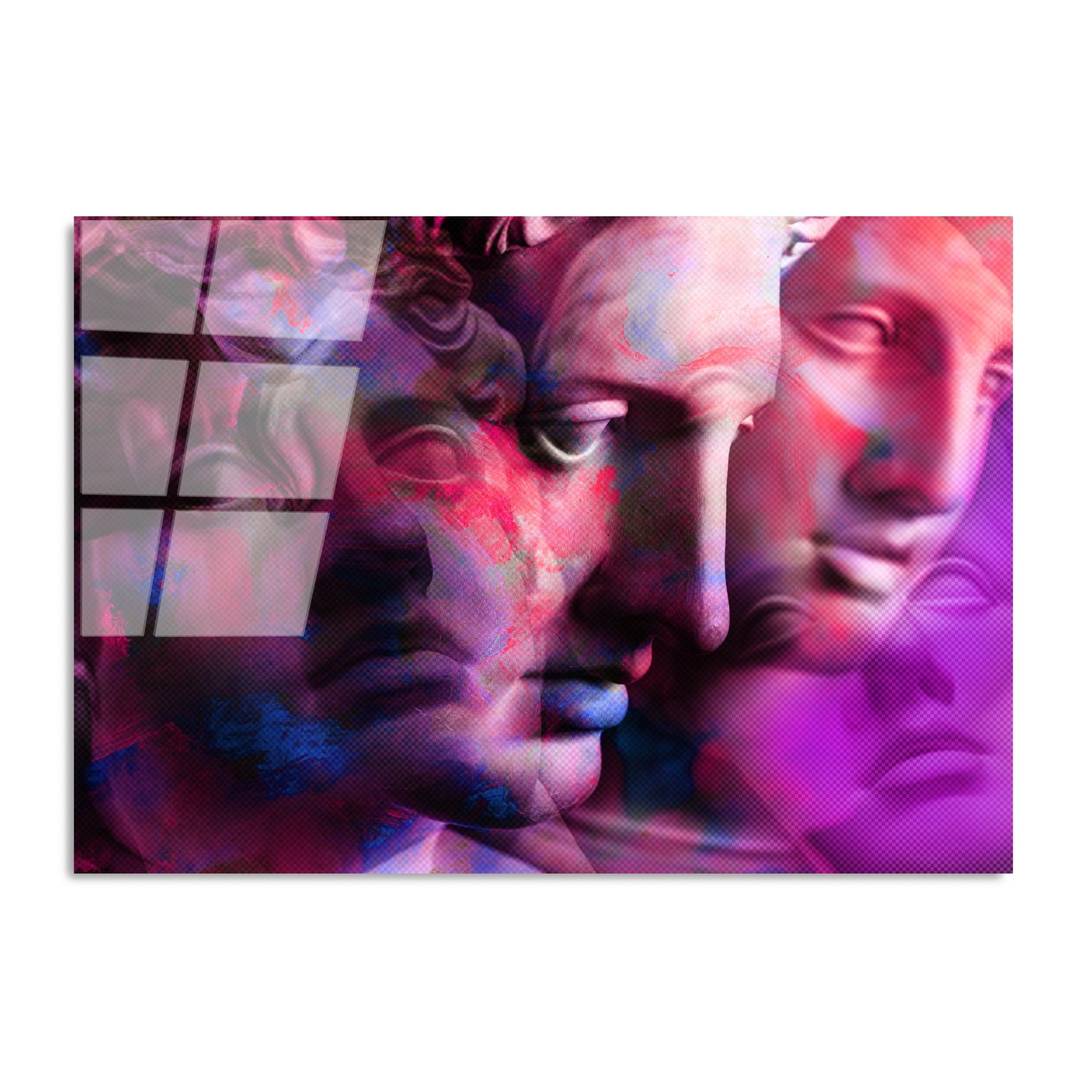 Quadro Decorativo em Vidro Temperado 70 x 100 cm (4 mm) – Multicolorido | UV-763 | Ref. 123BZM2255