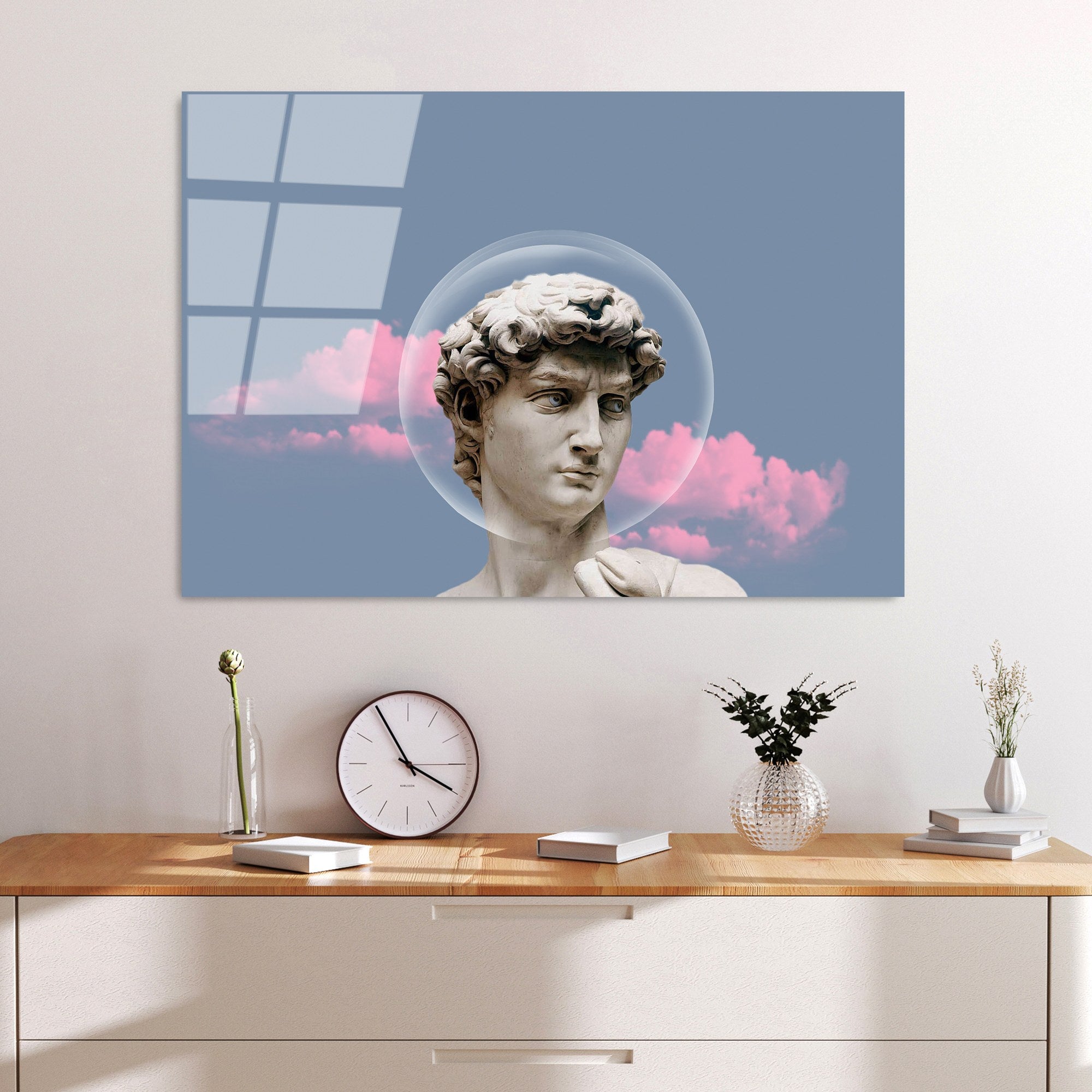 Quadro Decorativo em Vidro Temperado UV-764 (70 x 100 cm) Multicolor – 100% Vidro Temperado 4 mm (Ref. 123BZM2256)