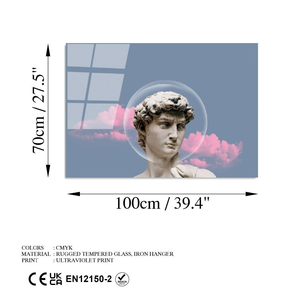 Quadro Decorativo em Vidro Temperado UV-764 (70 x 100 cm) Multicolor – 100% Vidro Temperado 4 mm (Ref. 123BZM2256)