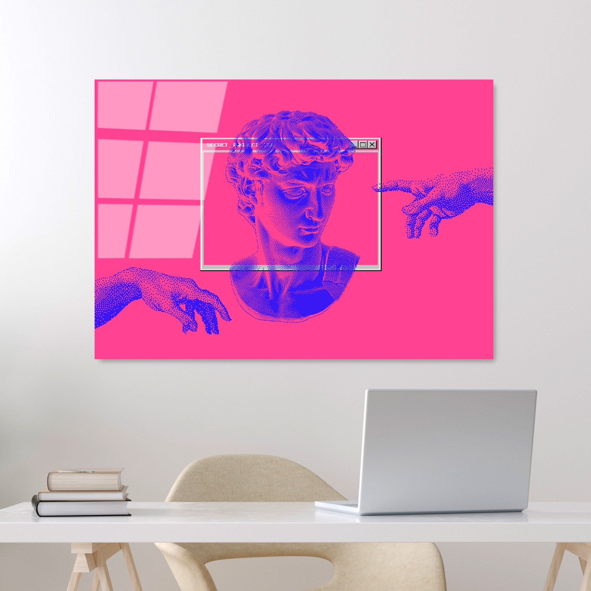 Quadro Decorativo em Vidro Temperado UV-766, 70 x 100 cm, Multicolor, 4 mm (123BZM2258)