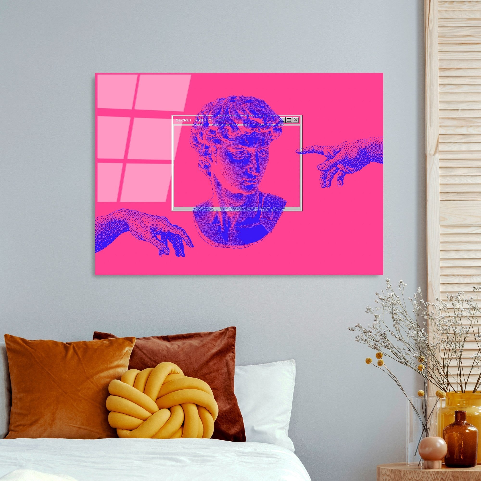 Quadro Decorativo em Vidro Temperado UV-766, 70 x 100 cm, Multicolor, 4 mm (123BZM2258)