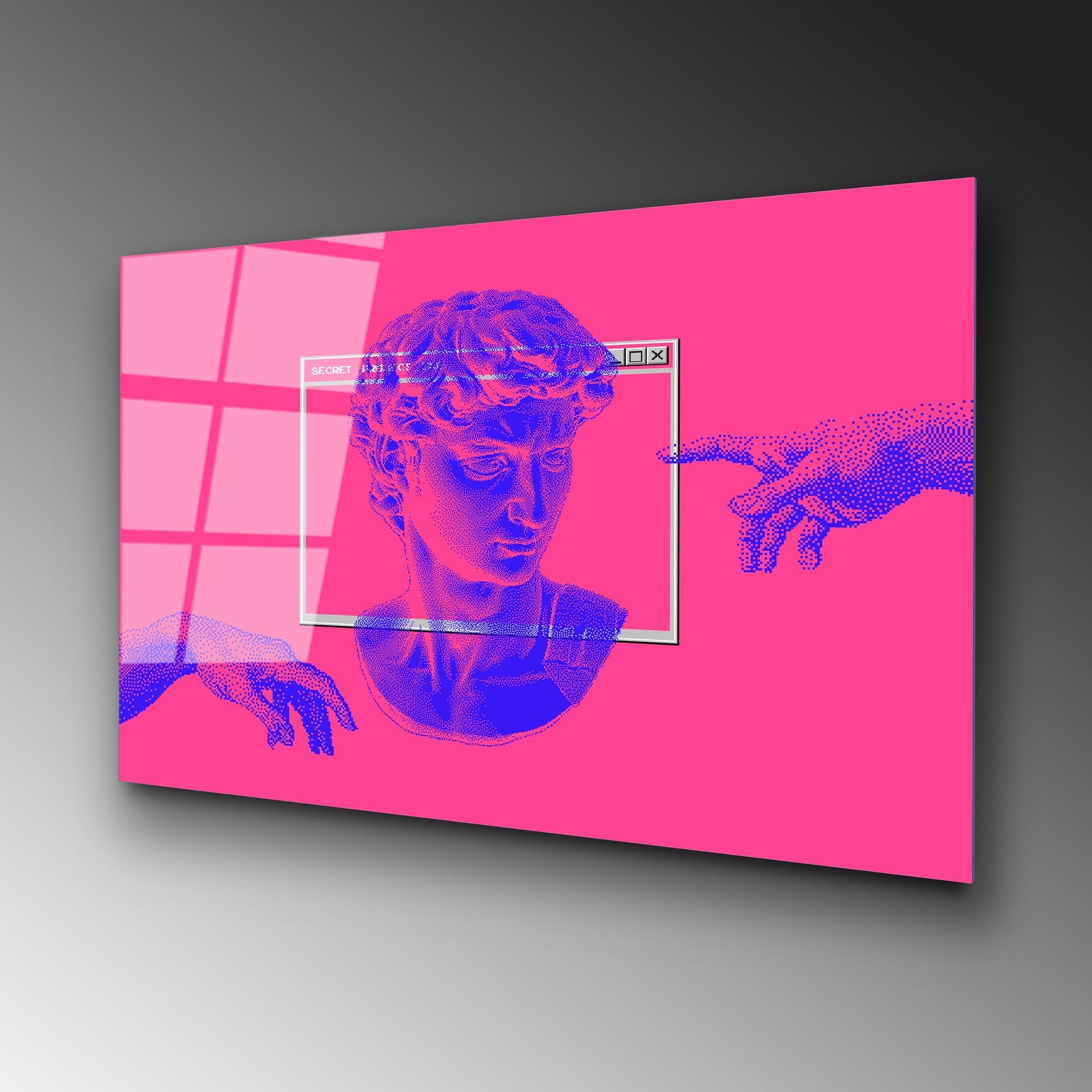 Quadro Decorativo em Vidro Temperado UV-766, 70 x 100 cm, Multicolor, 4 mm (123BZM2258)