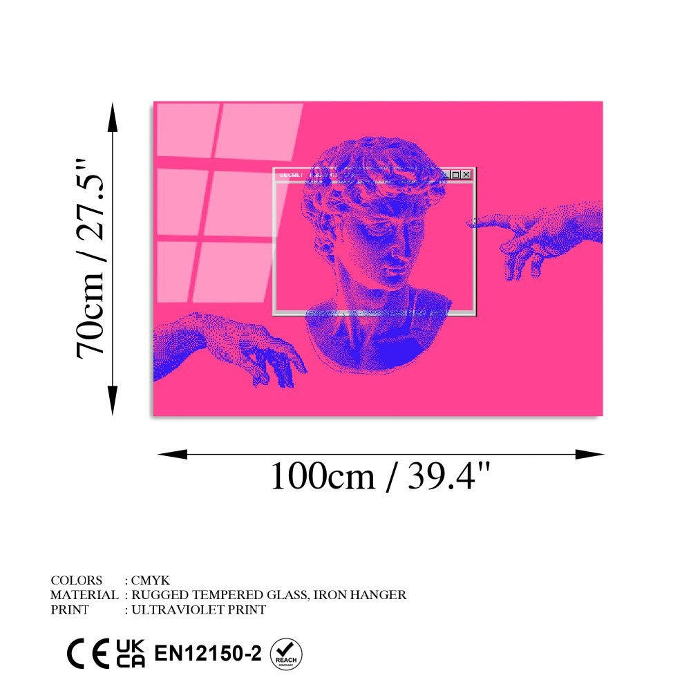 Quadro Decorativo em Vidro Temperado UV-766, 70 x 100 cm, Multicolor, 4 mm (123BZM2258)