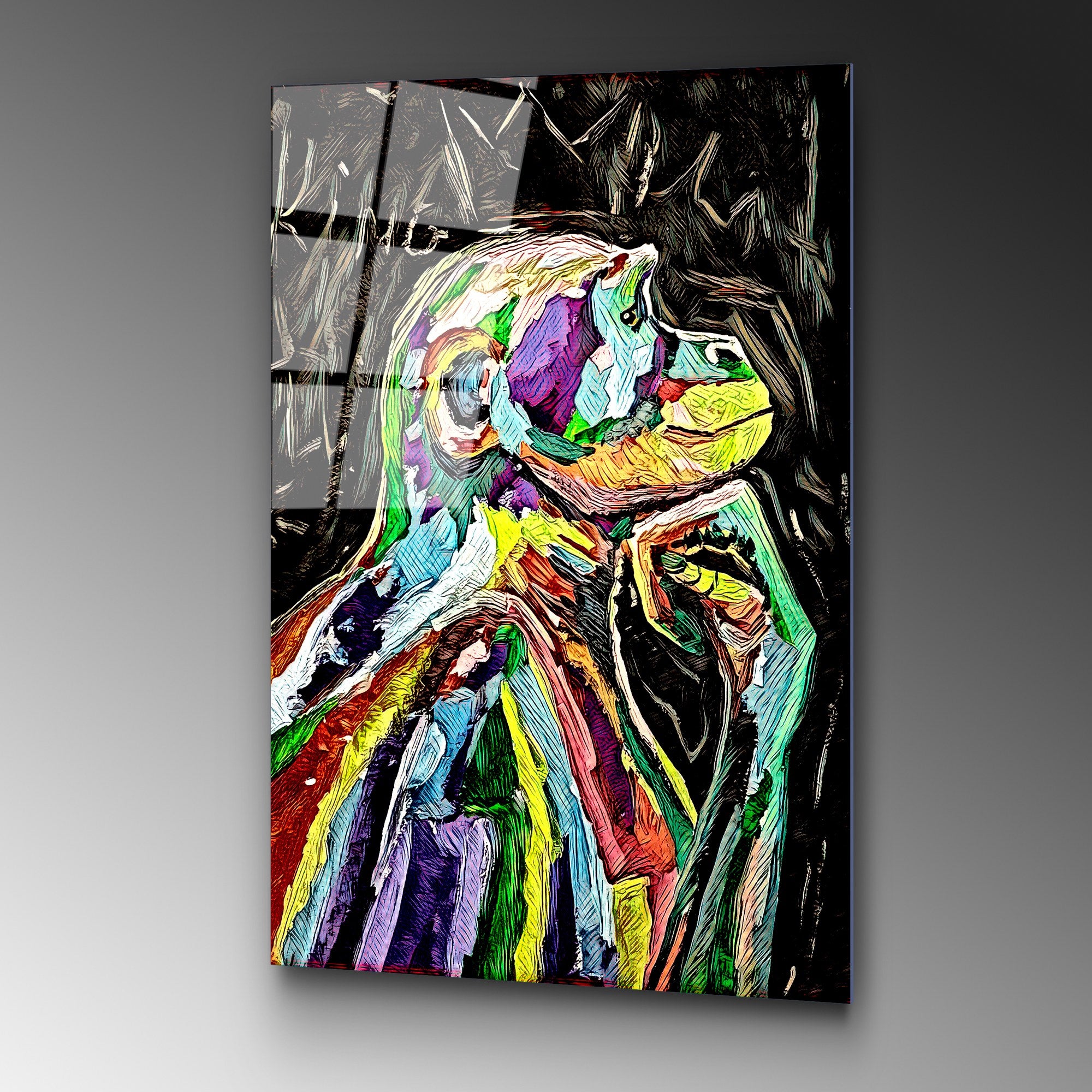 Quadro Decorativo em Vidro Temperado 70 x 100 cm, Multicolor – UV-767 (100% vidro, 4 mm, 7,609 kg) – 123BZM2259