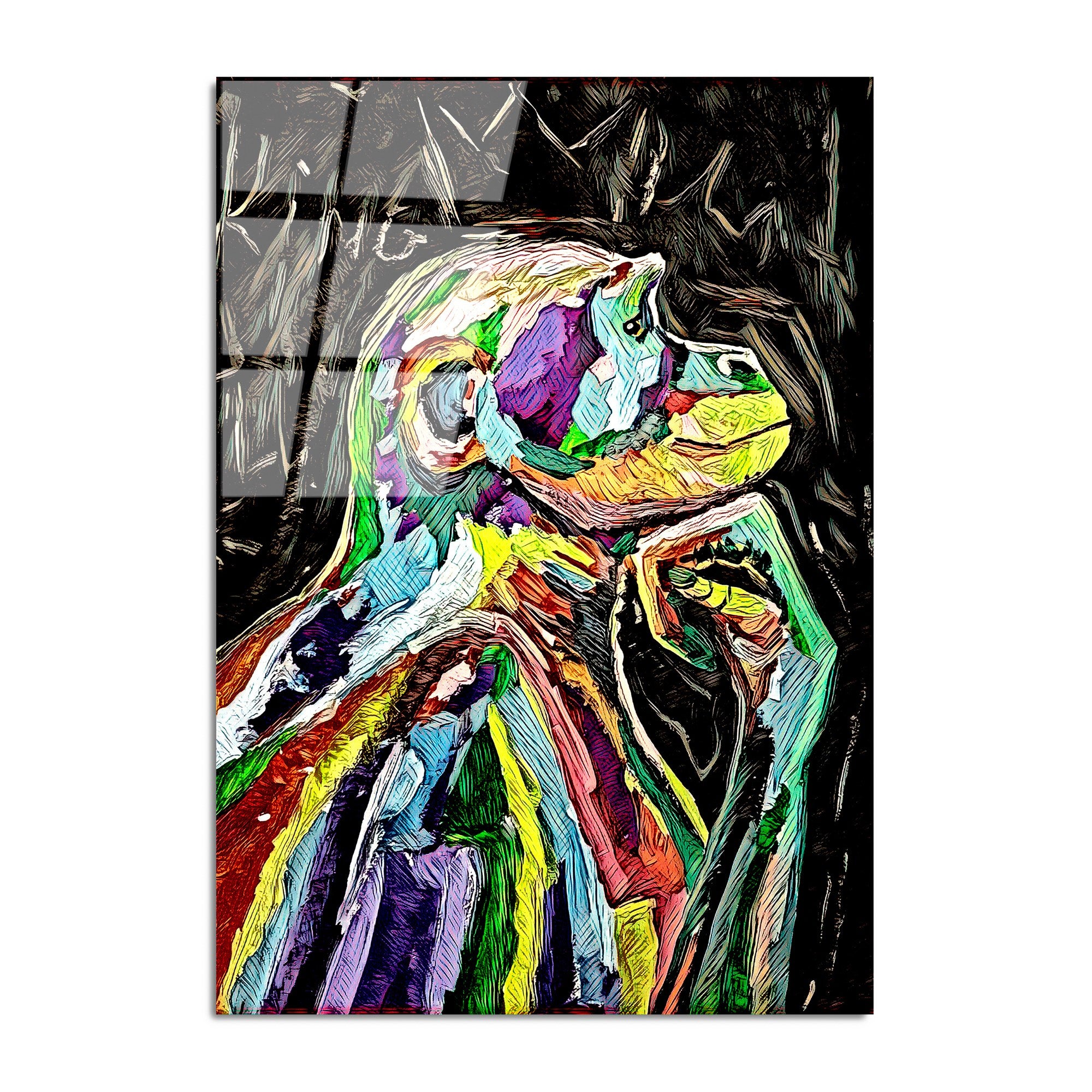 Quadro Decorativo em Vidro Temperado 70 x 100 cm, Multicolor – UV-767 (100% vidro, 4 mm, 7,609 kg) – 123BZM2259