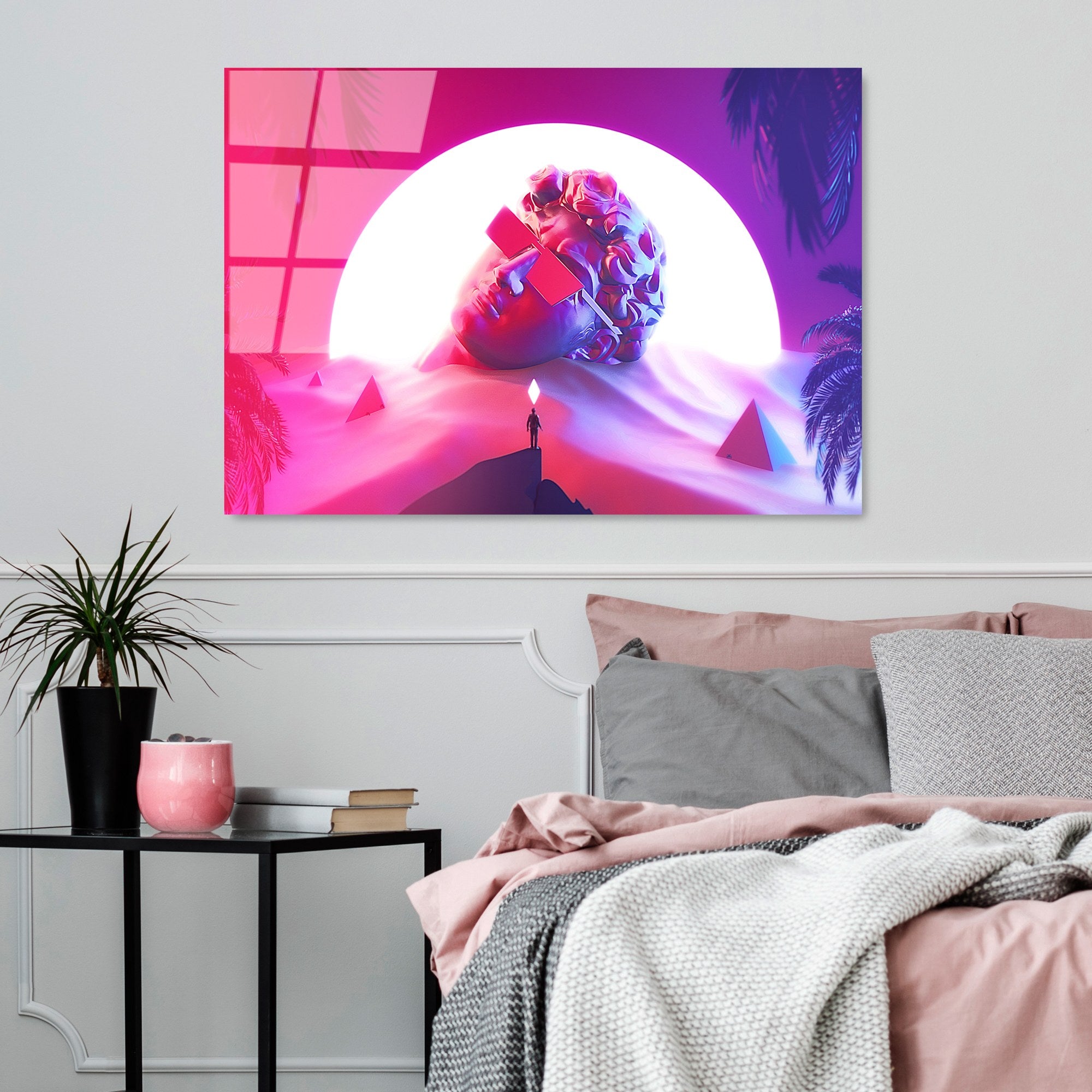 Quadro Decorativo em Vidro Temperado 70x100 cm – Multicolor | UV-768 (123BZM2260)