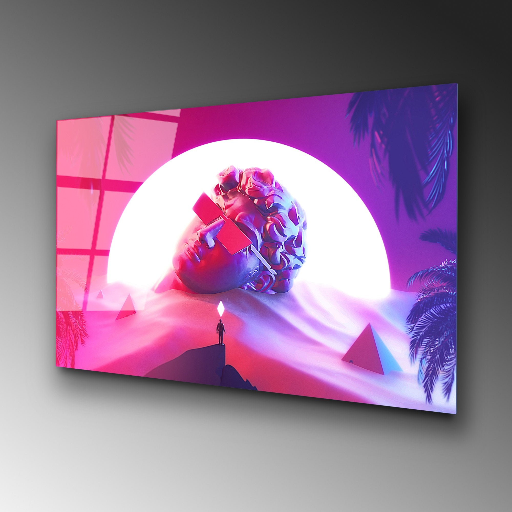 Quadro Decorativo em Vidro Temperado 70x100 cm – Multicolor | UV-768 (123BZM2260)