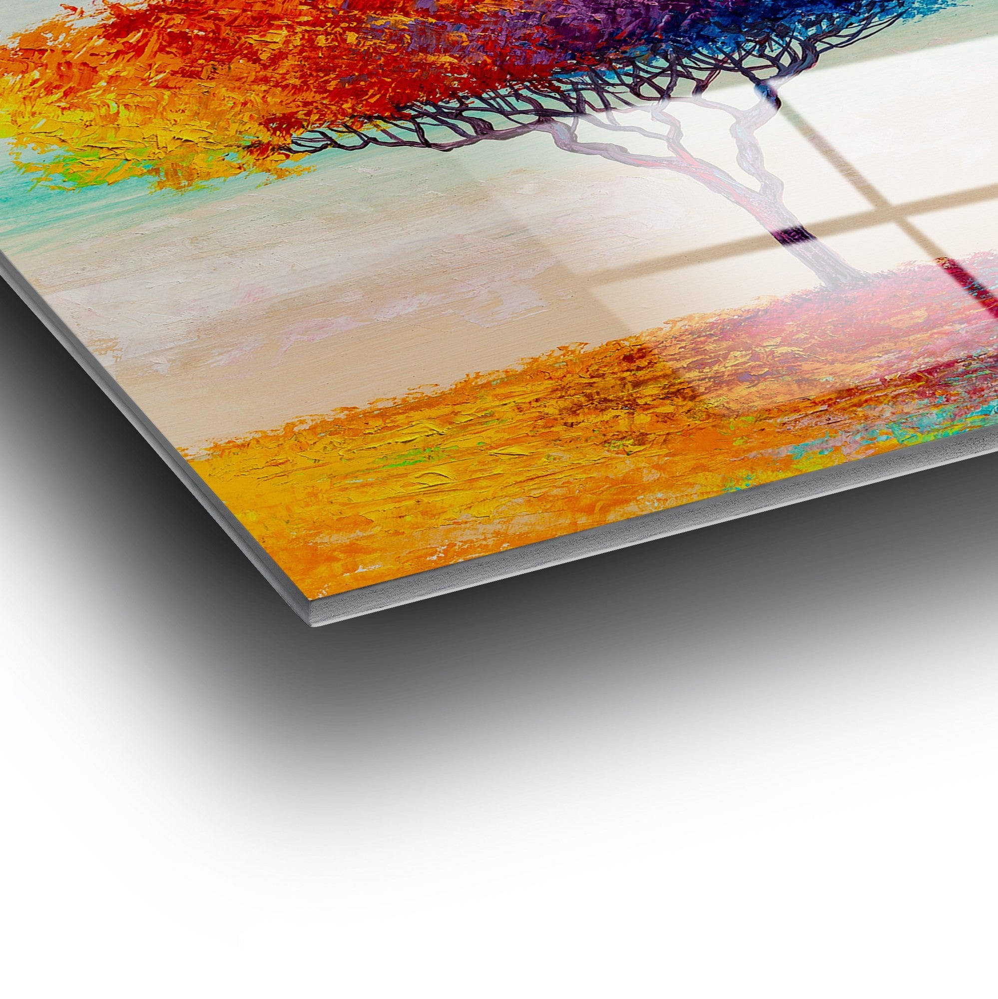 Quadro Decorativo em Vidro Temperado 100% UV-769, Multicolor, 70 x 100 cm (4 mm)