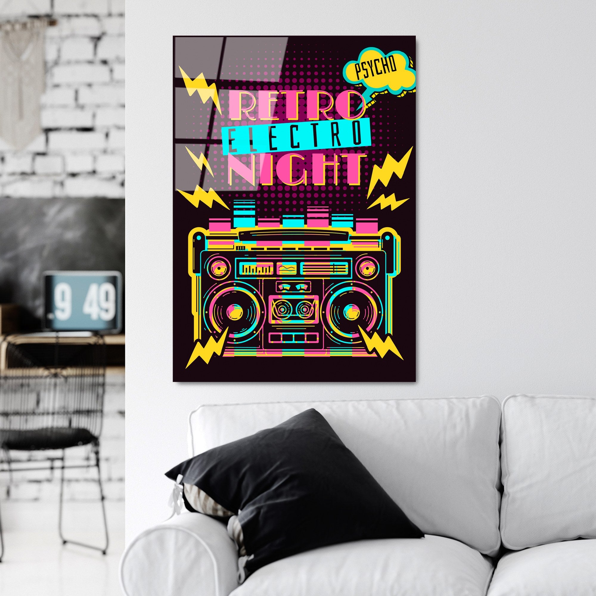 Quadro Decorativo em Vidro Temperado 4 mm, 70 x 100 cm, Multicolor – UV-772 (123BZM2264)