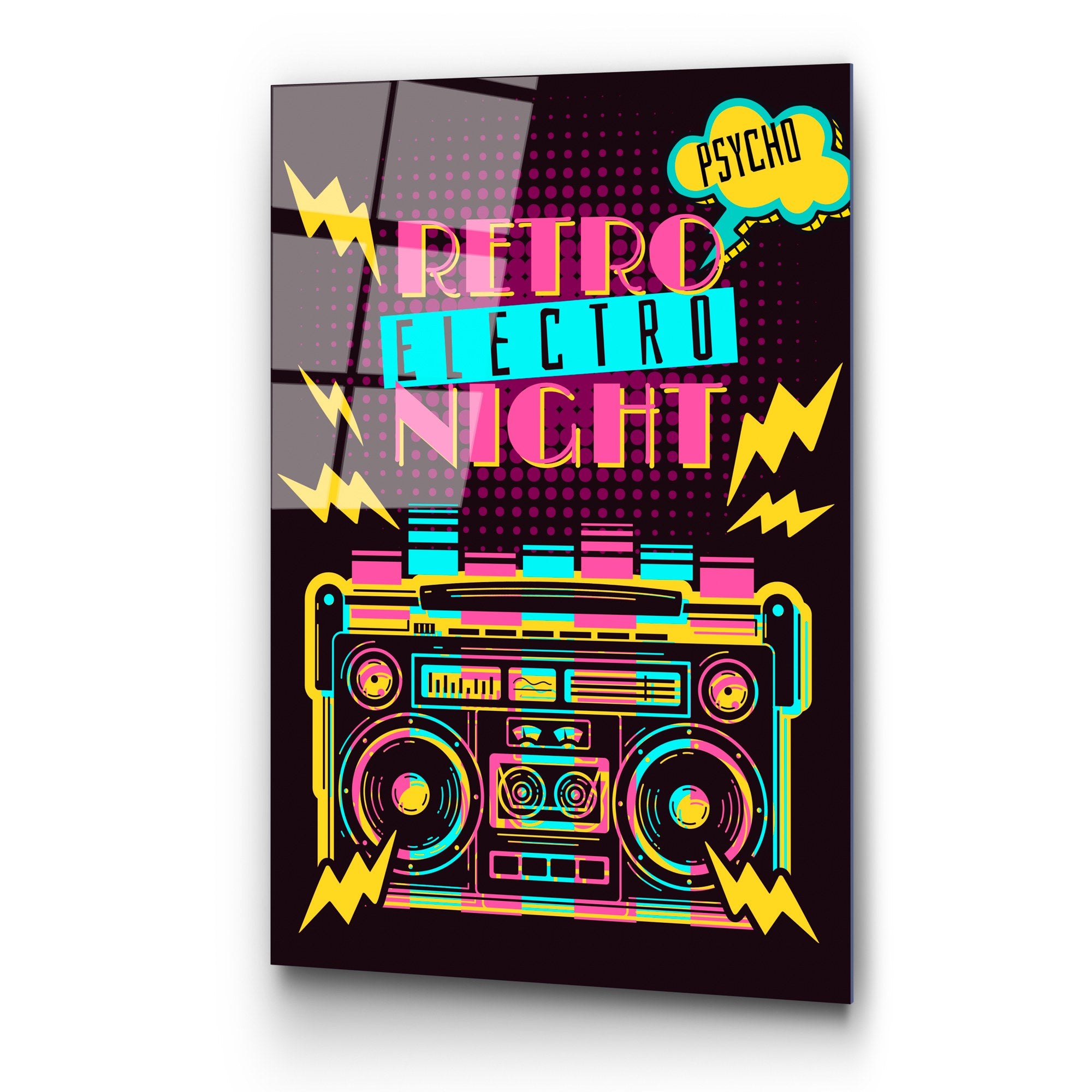 Quadro Decorativo em Vidro Temperado 4 mm, 70 x 100 cm, Multicolor – UV-772 (123BZM2264)