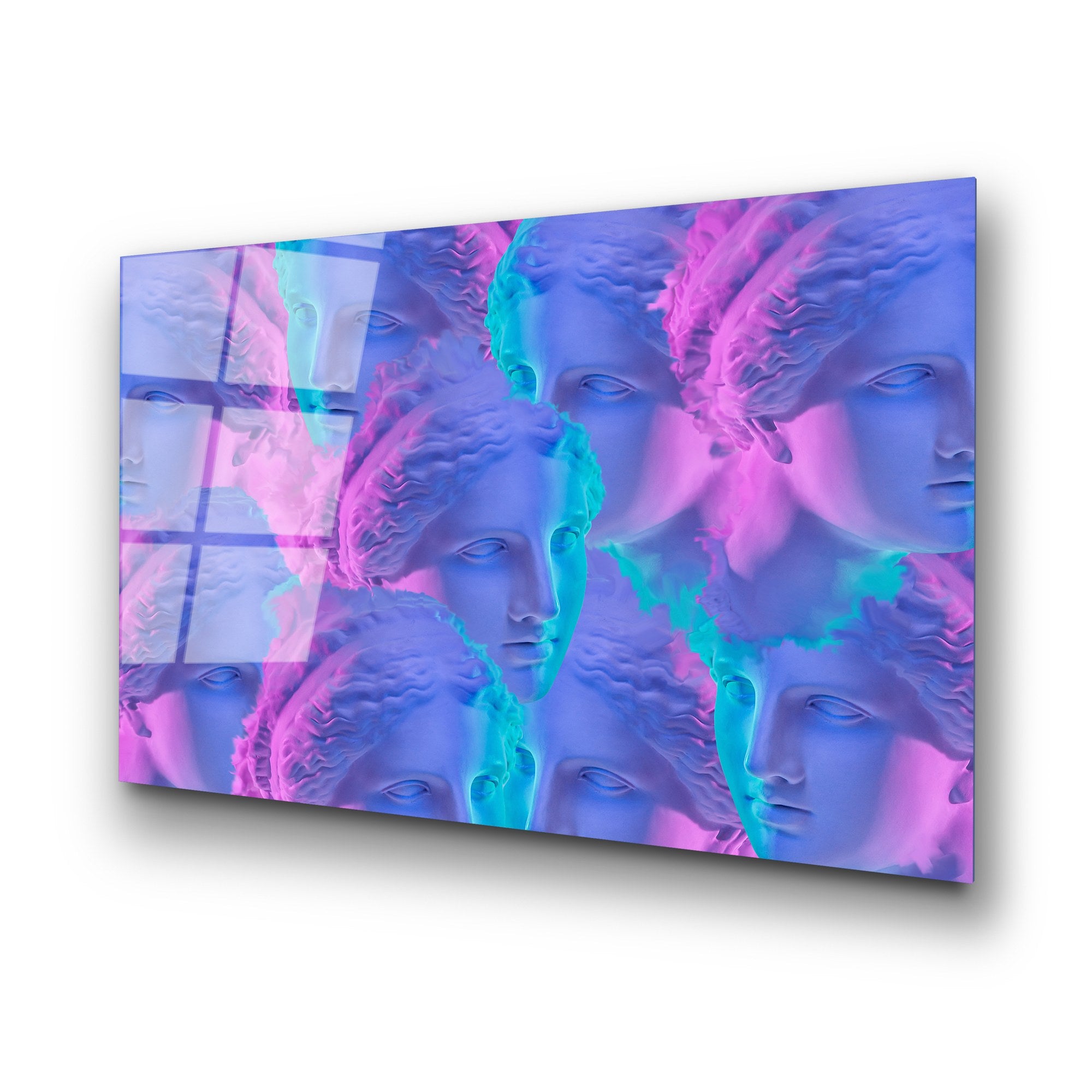 Quadro Decorativo em Vidro Temperado Multicolor 70 x 100 cm (4 mm) | UV-775