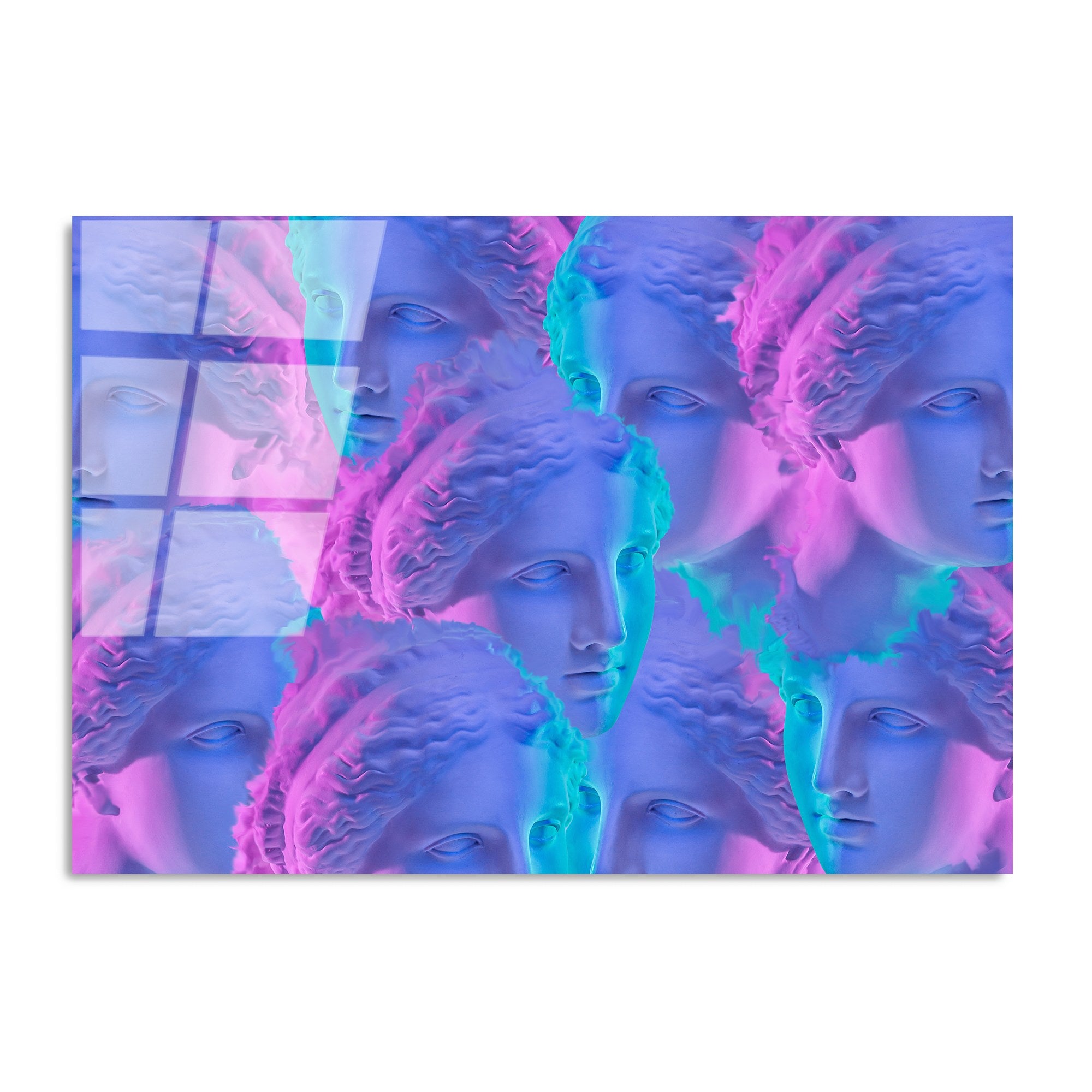 Quadro Decorativo em Vidro Temperado Multicolor 70 x 100 cm (4 mm) | UV-775