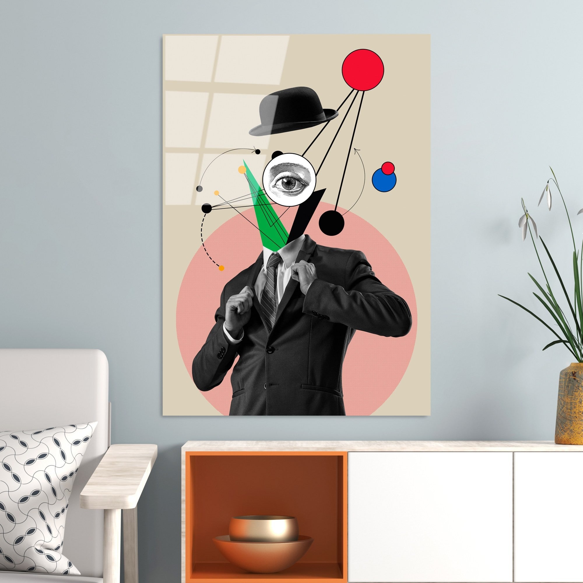 Quadro Decorativo em Vidro Temperado 4 mm 70x100 cm – UV-777 Multicolor (Ref. 123BZM2269)