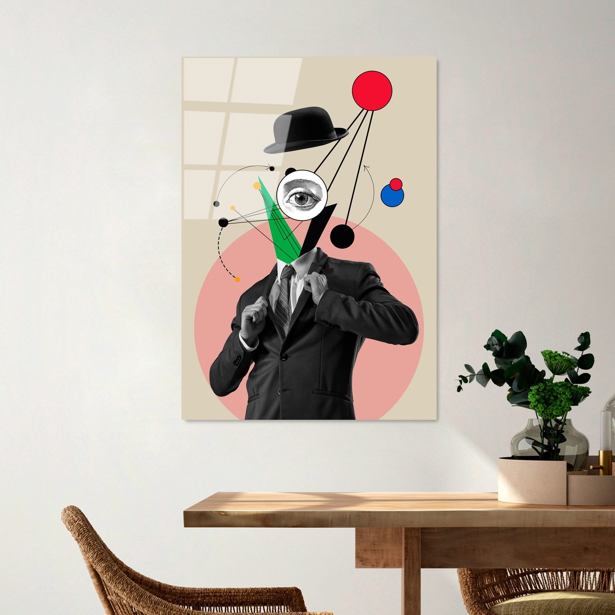 Quadro Decorativo em Vidro Temperado 4 mm 70x100 cm – UV-777 Multicolor (Ref. 123BZM2269)