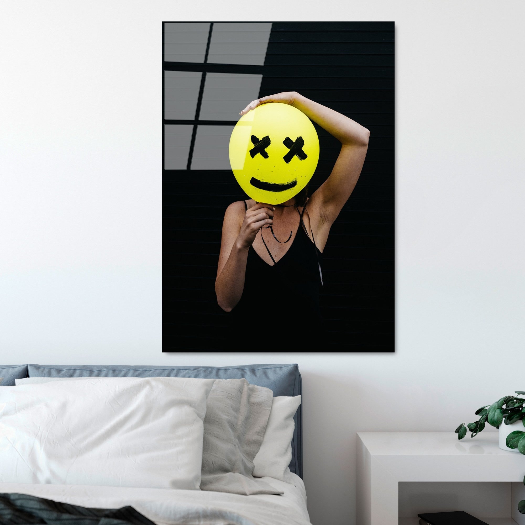 Quadro Decorativo em Vidro Temperado 100% UV-783, Multicolor, 70 x 100 cm (4 mm)