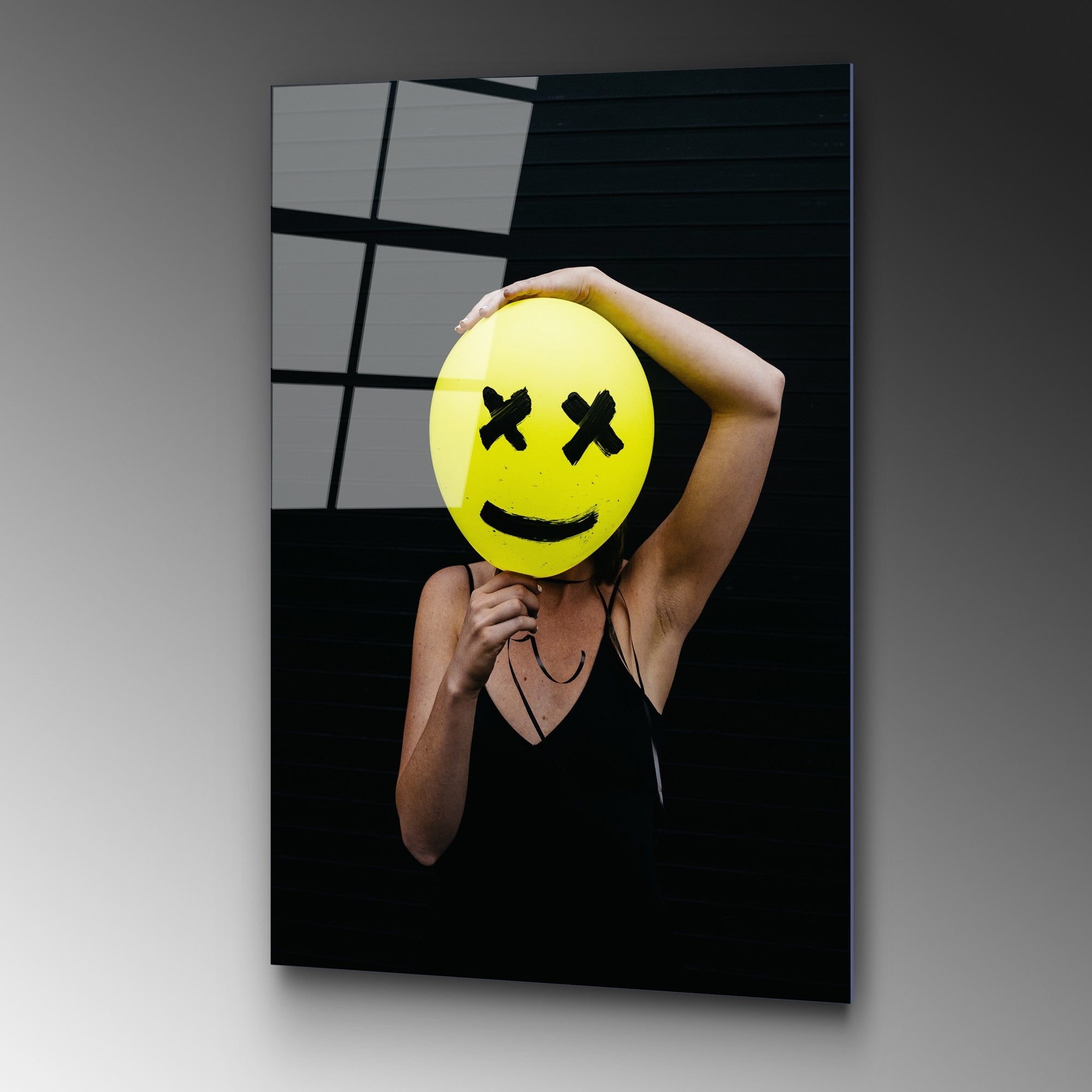 Quadro Decorativo em Vidro Temperado 100% UV-783, Multicolor, 70 x 100 cm (4 mm)