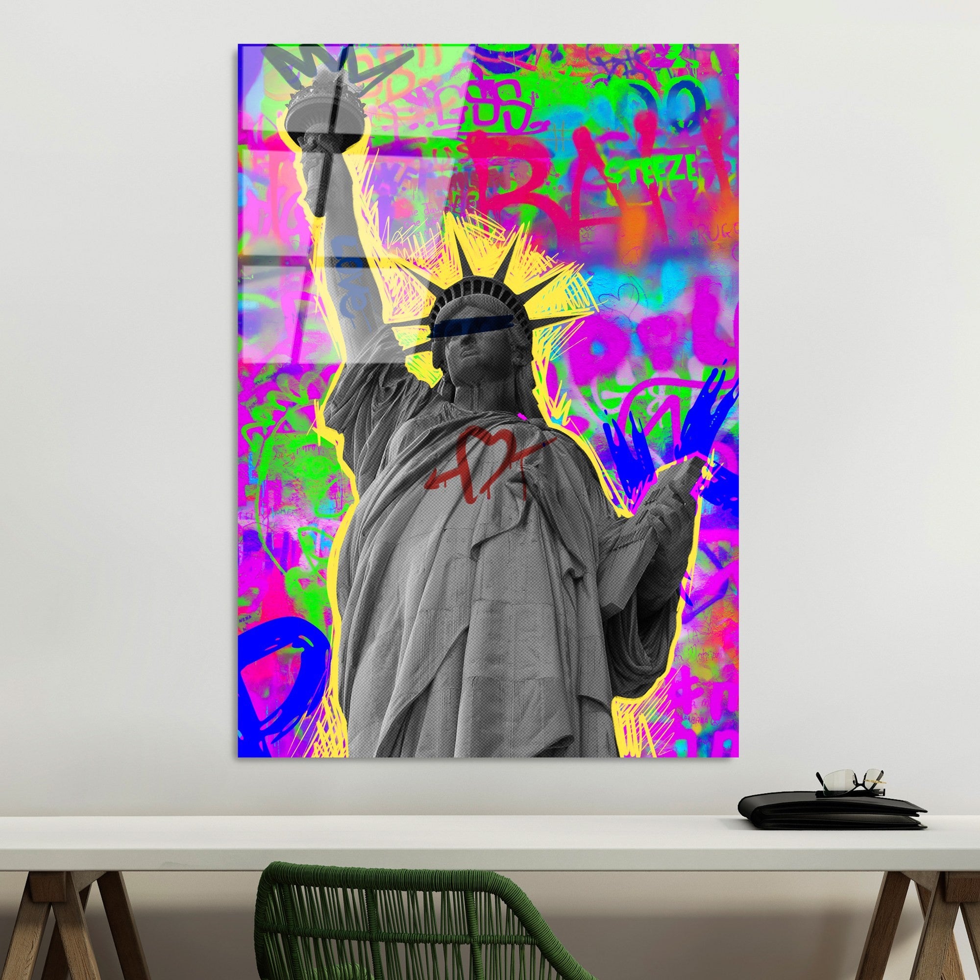 Quadro Decorativo em Vidro Temperado Multicolor 70x100 cm (4 mm) – UV-785 | Ref. 123BZM2277