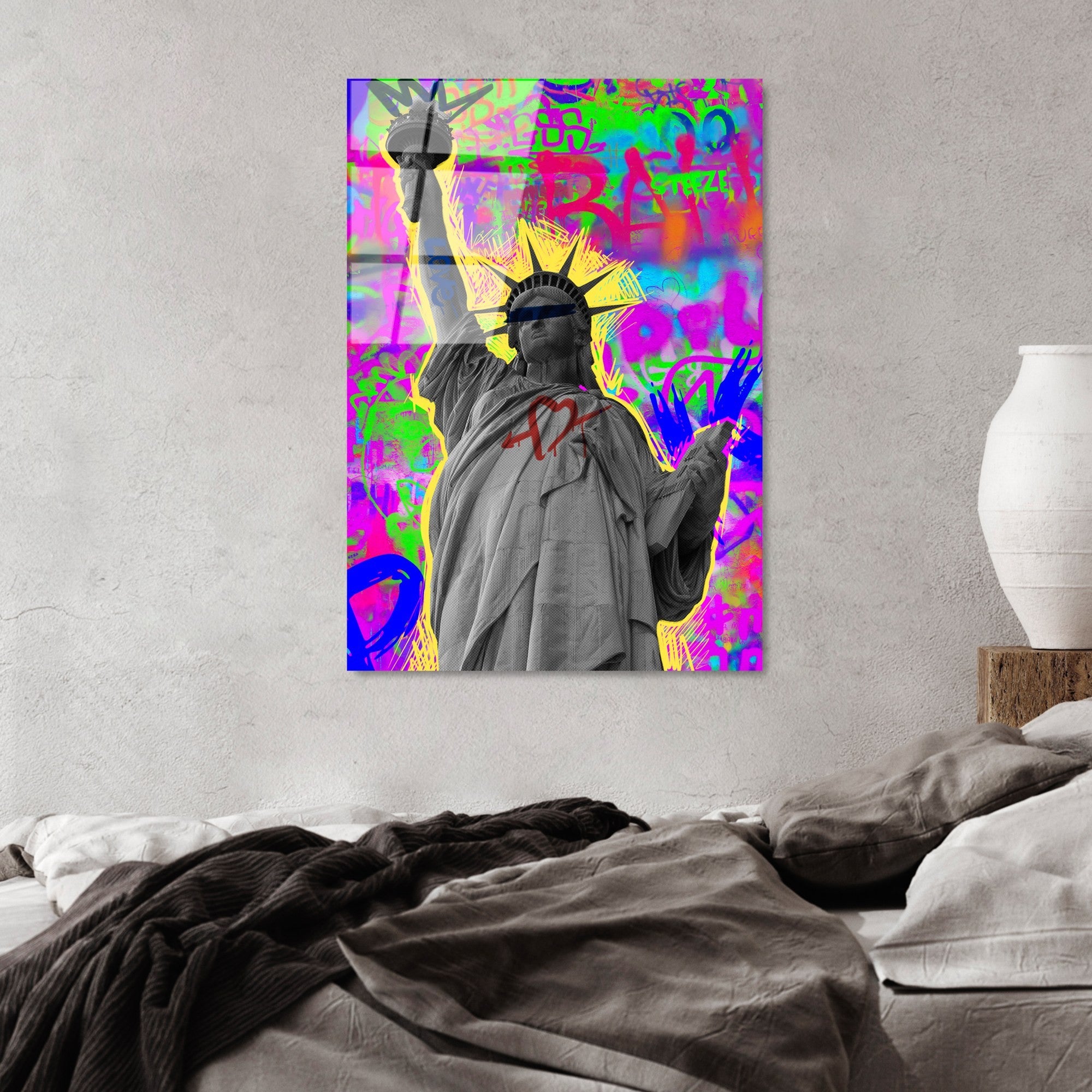 Quadro Decorativo em Vidro Temperado Multicolor 70x100 cm (4 mm) – UV-785 | Ref. 123BZM2277